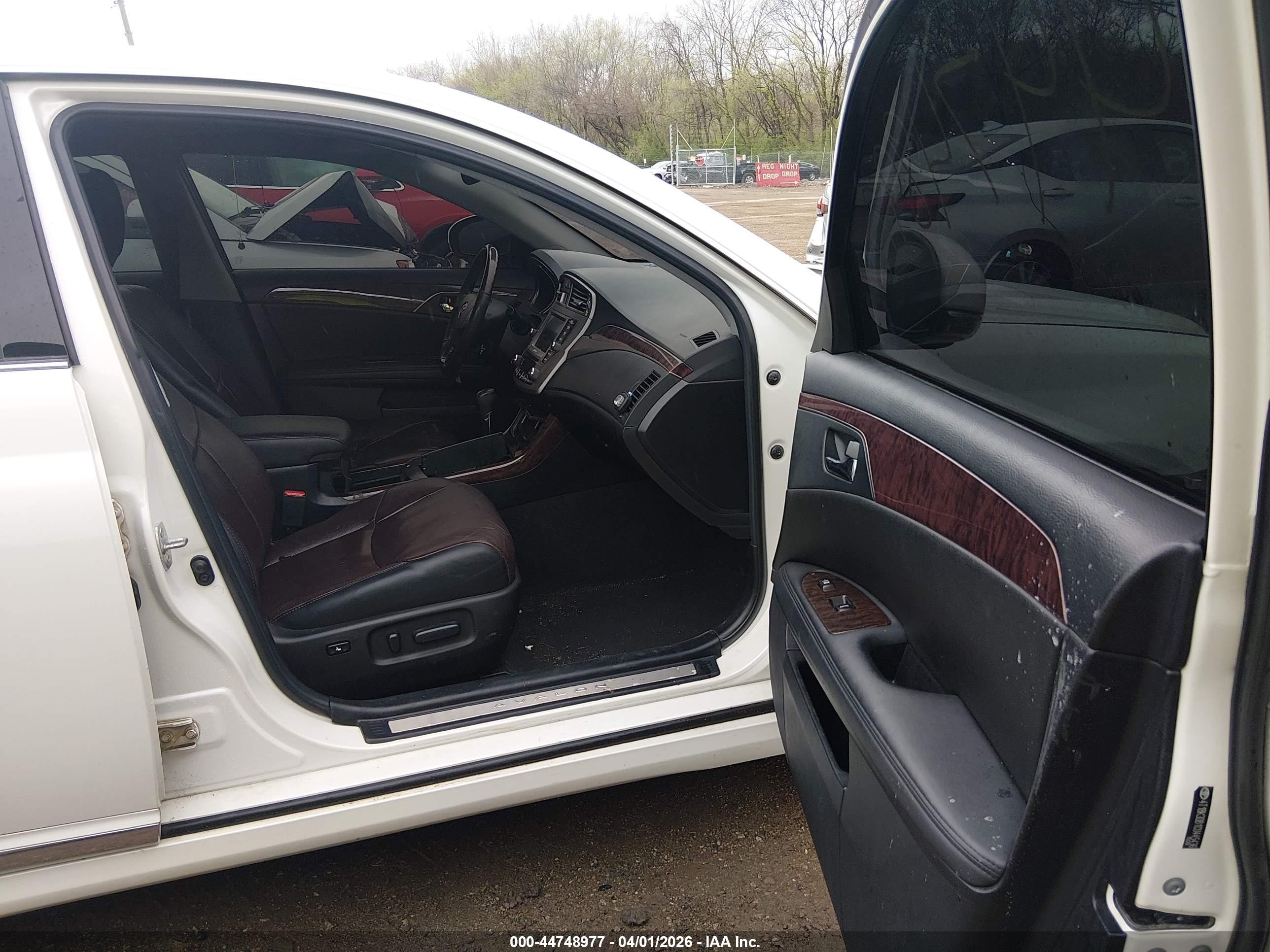 2012 Toyota Avalon Limited White vin: 4T1BK3DB1CU445436