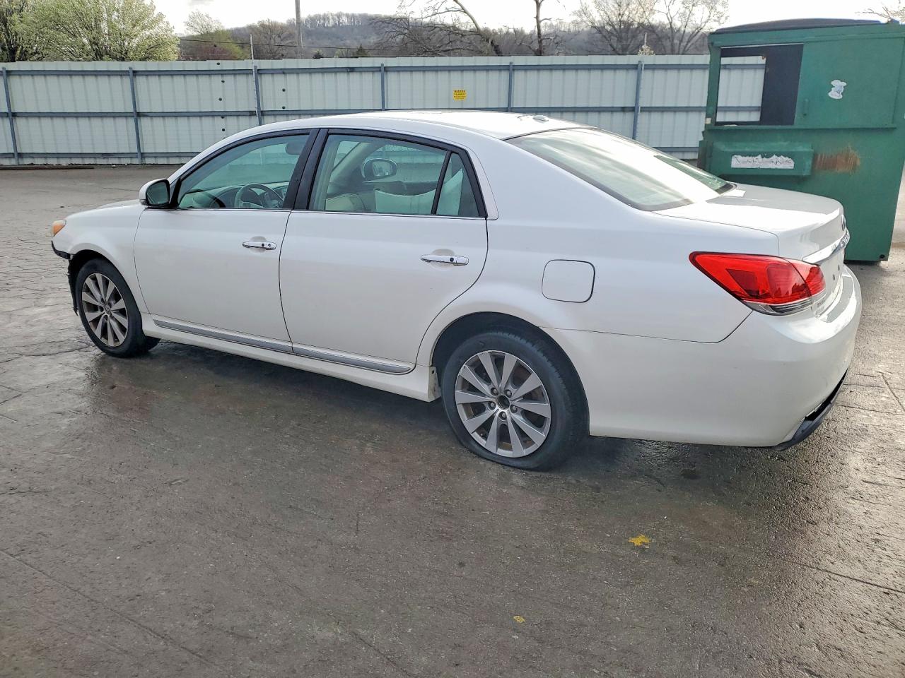 2012 Toyota Avalon Limited White vin: 4T1BK3DB1CU456372