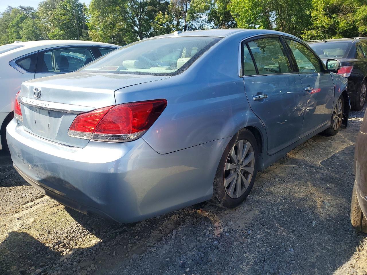 2012 Toyota Avalon Limited Blue vin: 4T1BK3DB1CU471275