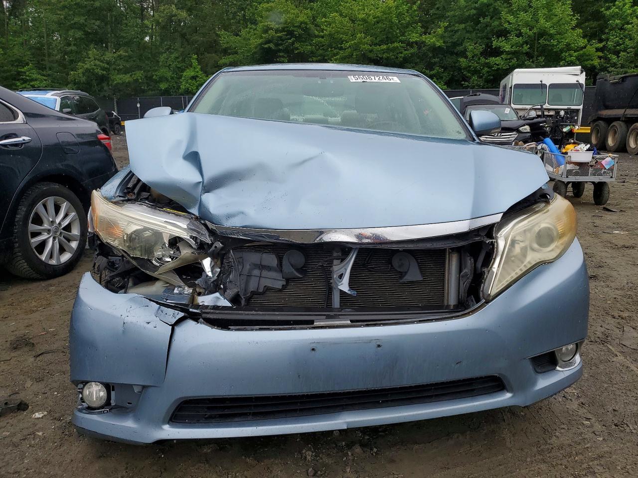 2012 Toyota Avalon Limited Blue vin: 4T1BK3DB1CU471275