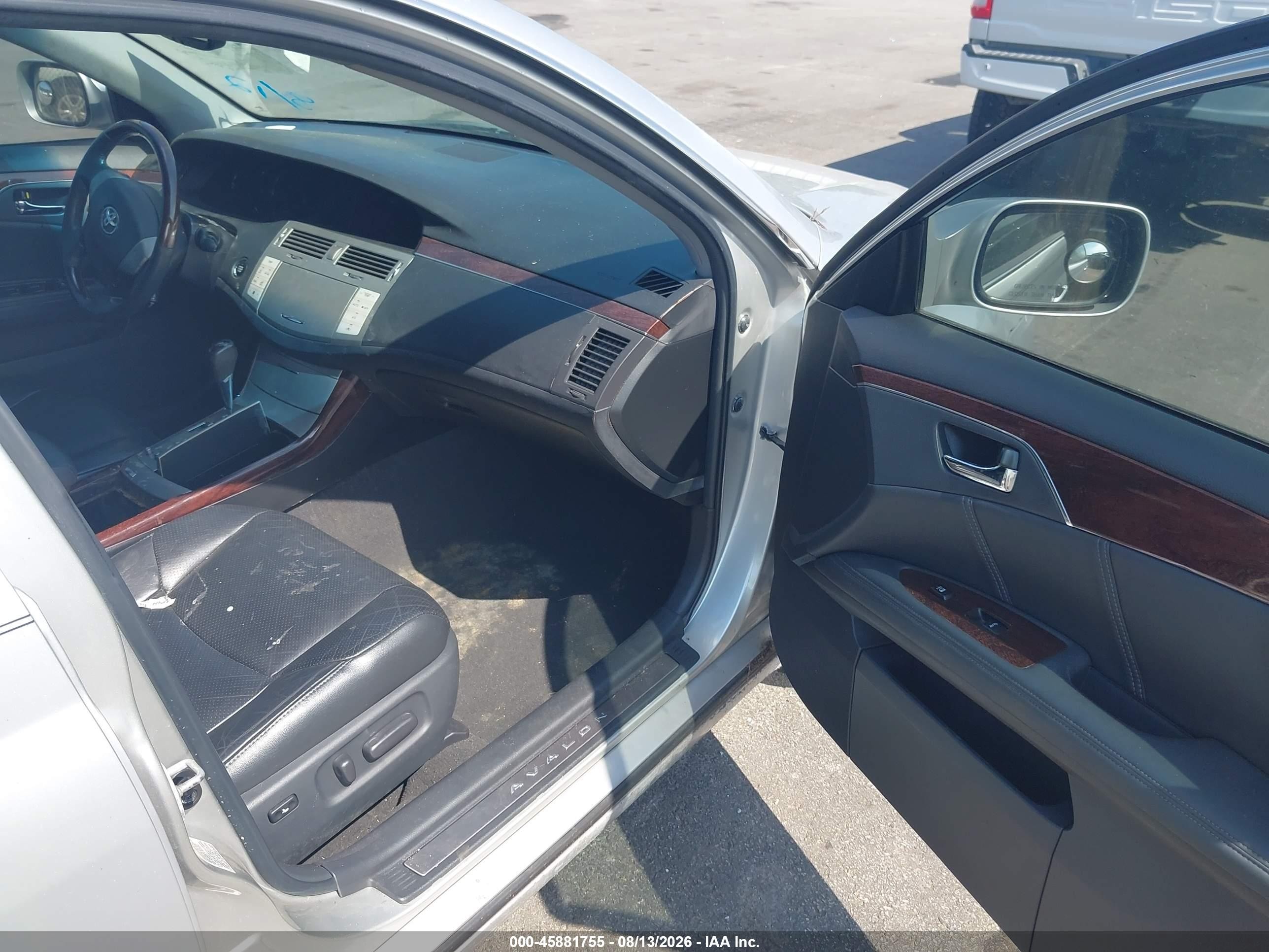 2010 Toyota Avalon Limited Gray vin: 4T1BK3DB2AU364619