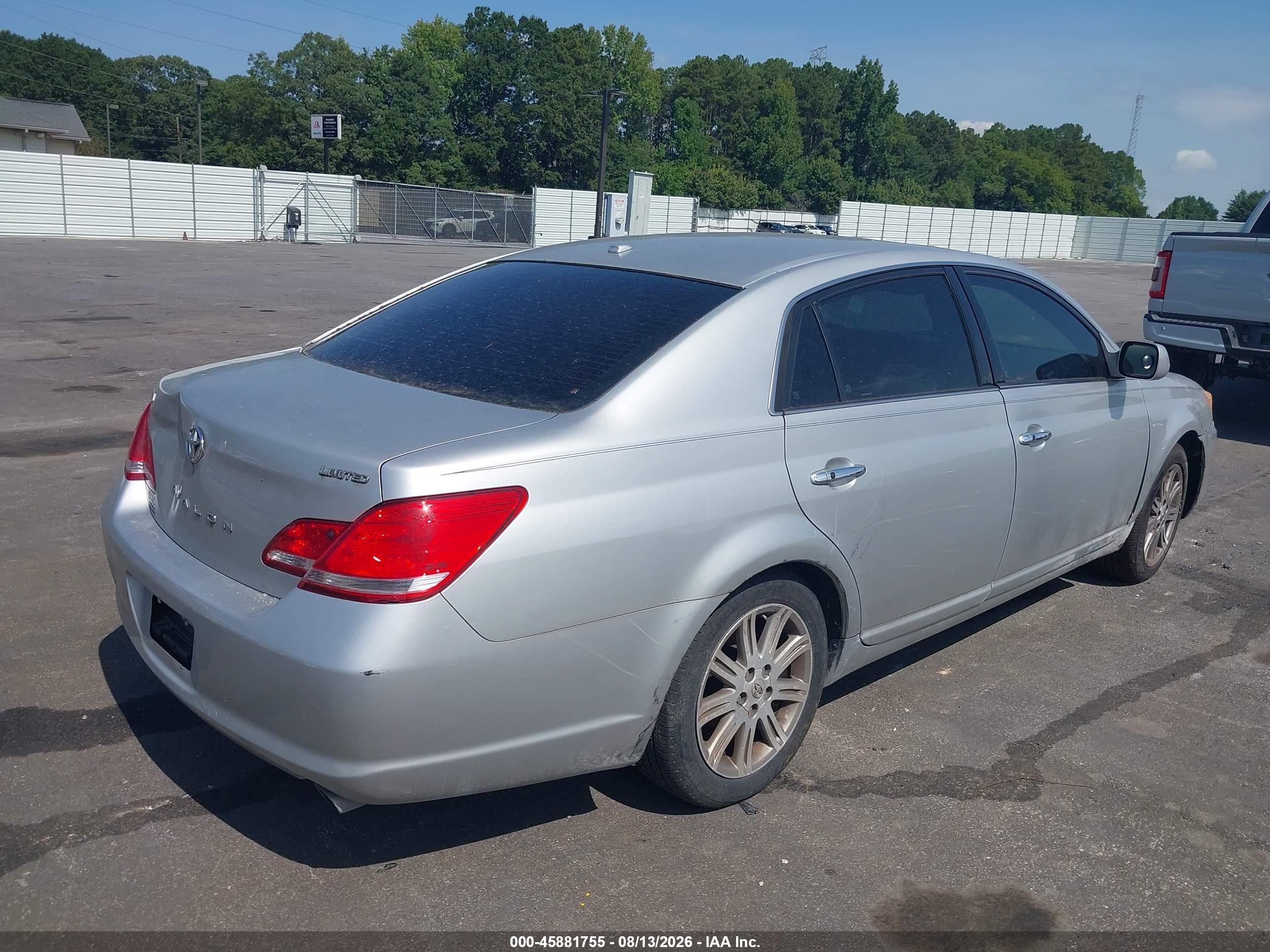 2010 Toyota Avalon Limited Gray vin: 4T1BK3DB2AU364619