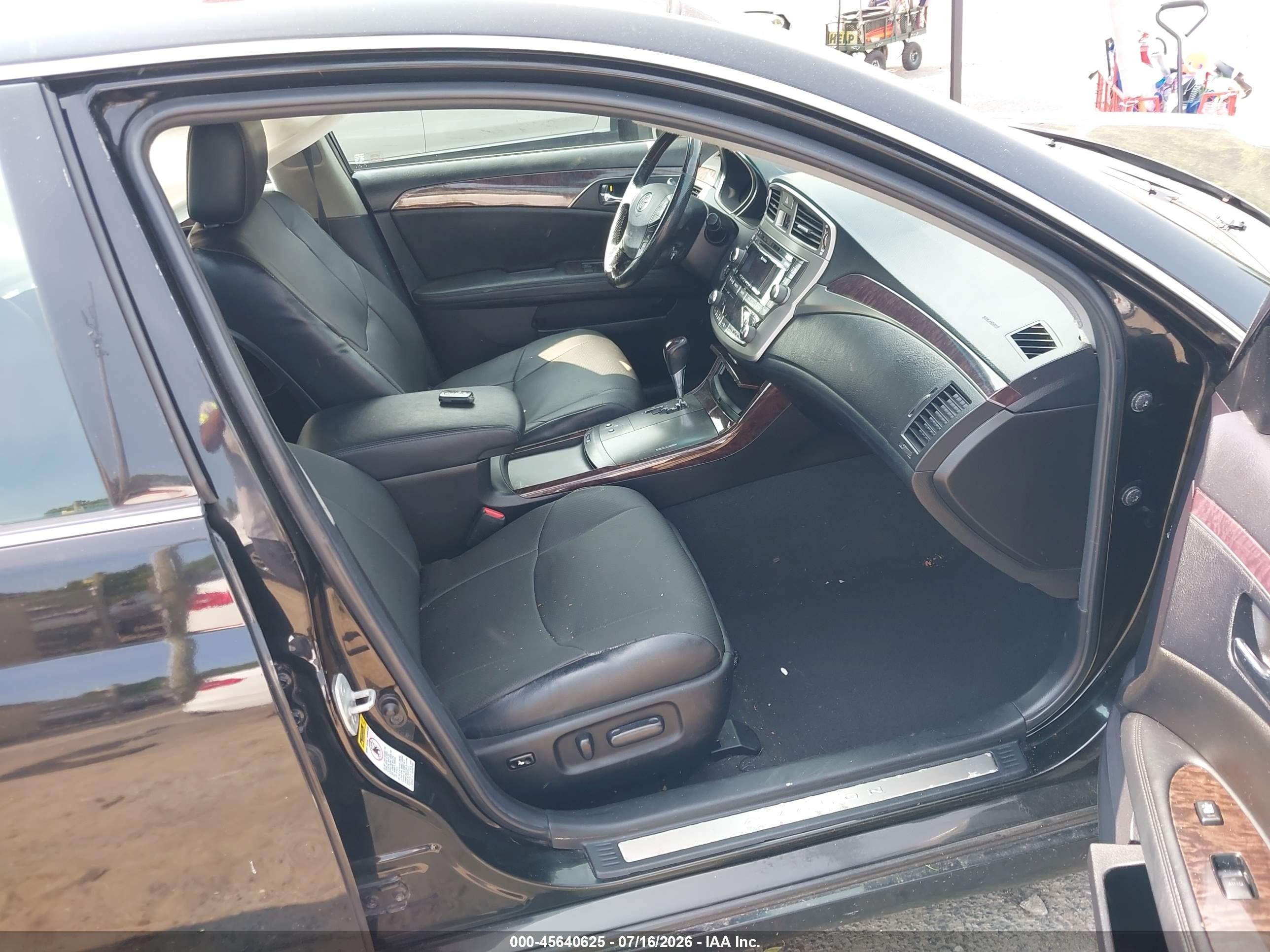 2011 Toyota Avalon Limited Black vin: 4T1BK3DB2BU385696