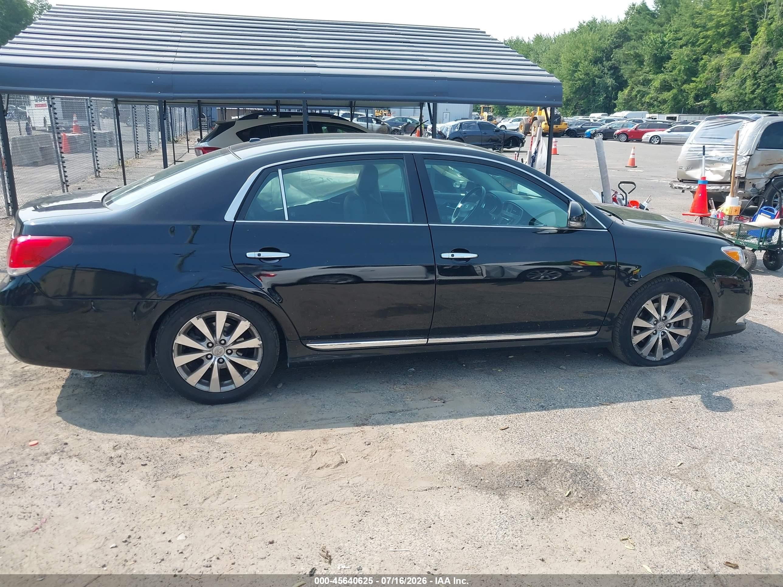 2011 Toyota Avalon Limited Black vin: 4T1BK3DB2BU385696
