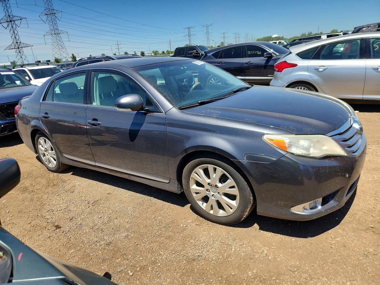 2011 Toyota Avalon Base Gray vin: 4T1BK3DB2BU389795
