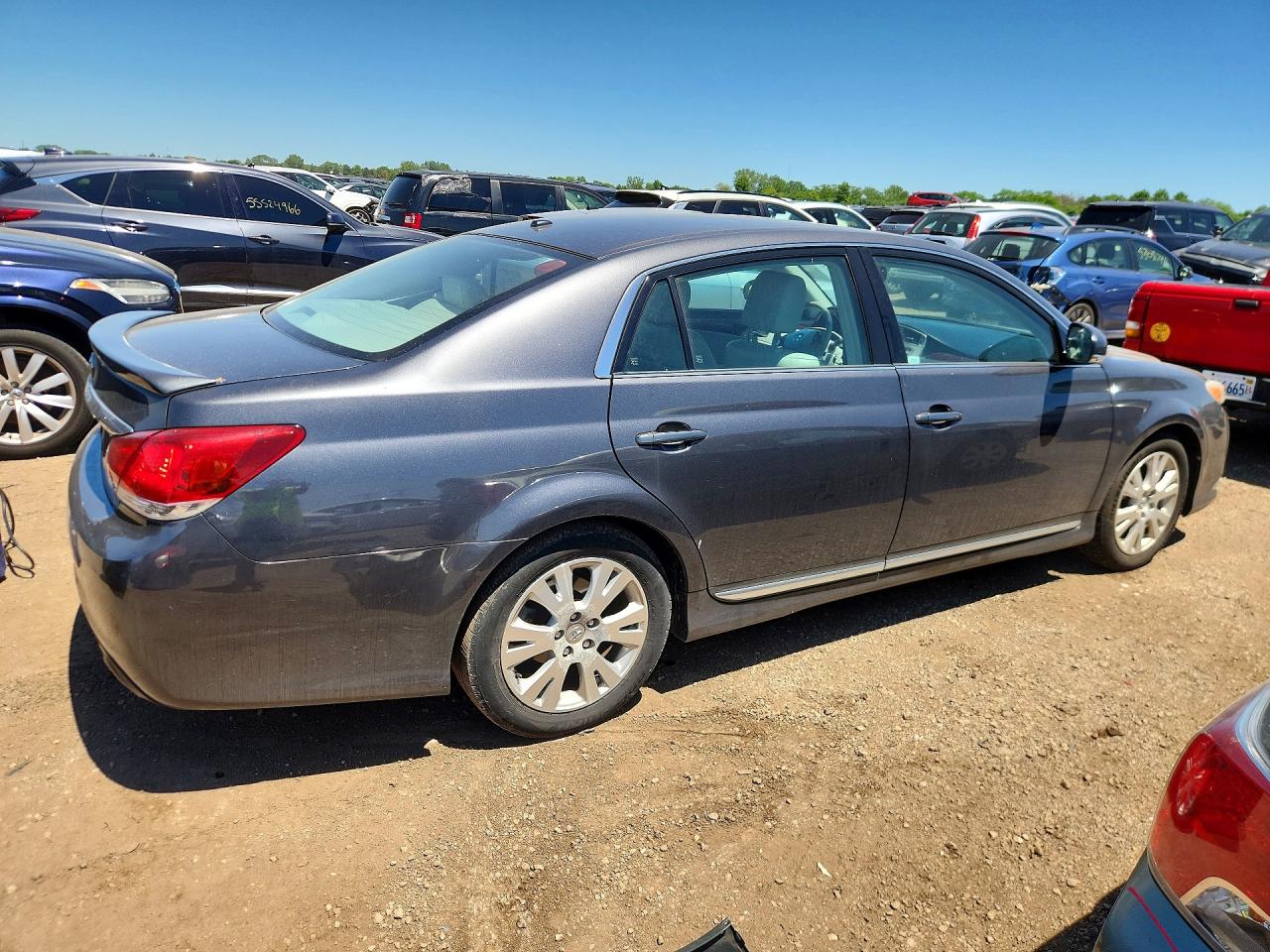 2011 Toyota Avalon Base Gray vin: 4T1BK3DB2BU389795