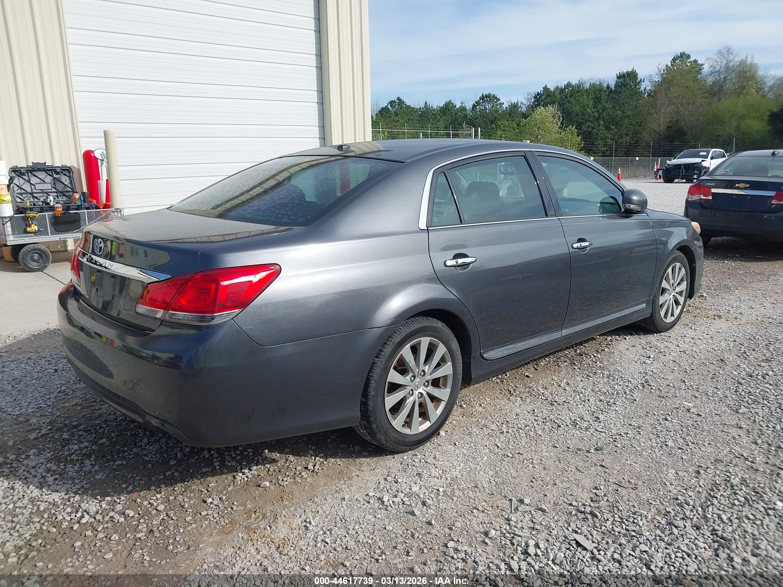 2011 Toyota Avalon Limited Gray vin: 4T1BK3DB2BU390736