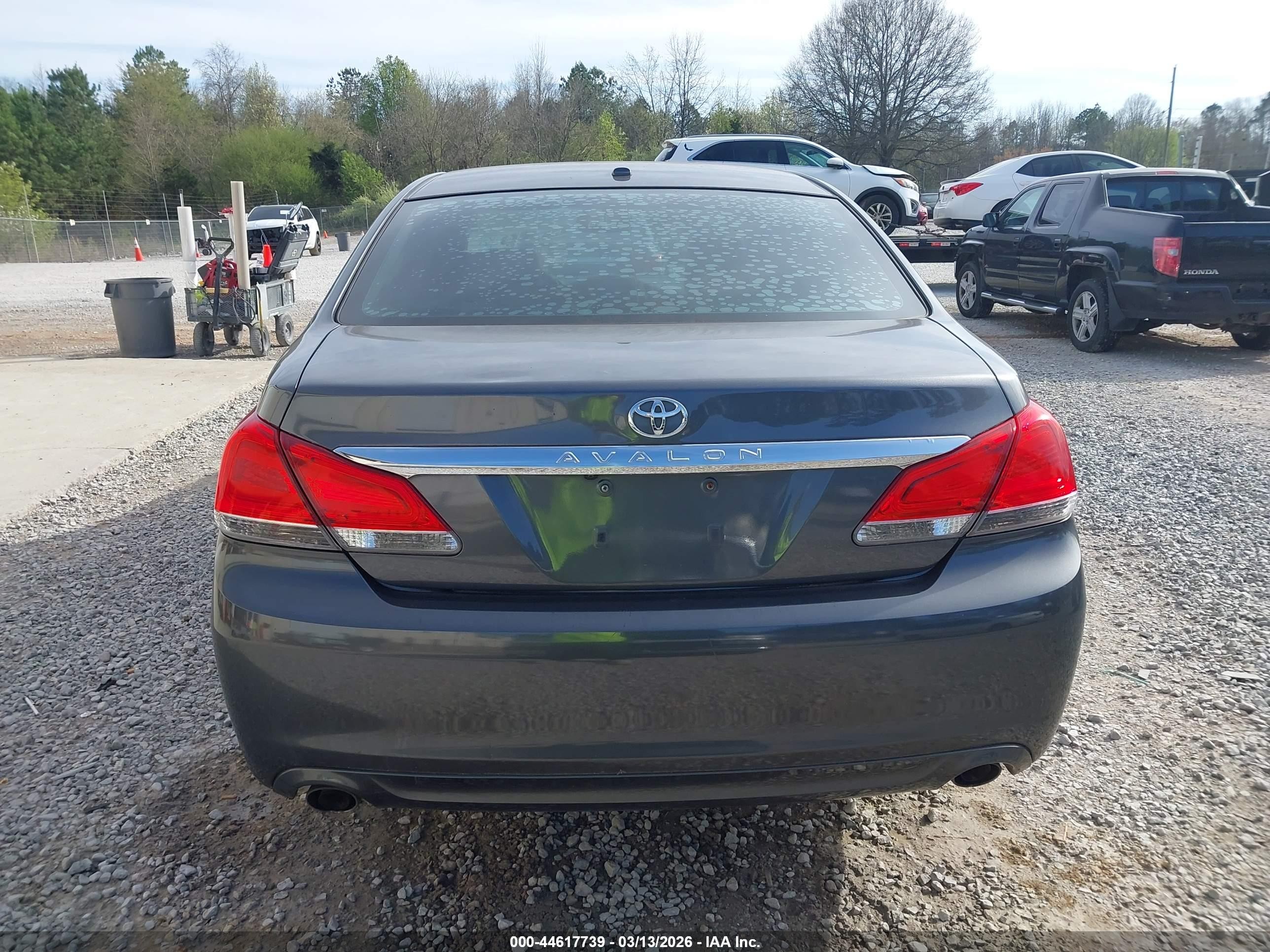 2011 Toyota Avalon Limited Gray vin: 4T1BK3DB2BU390736