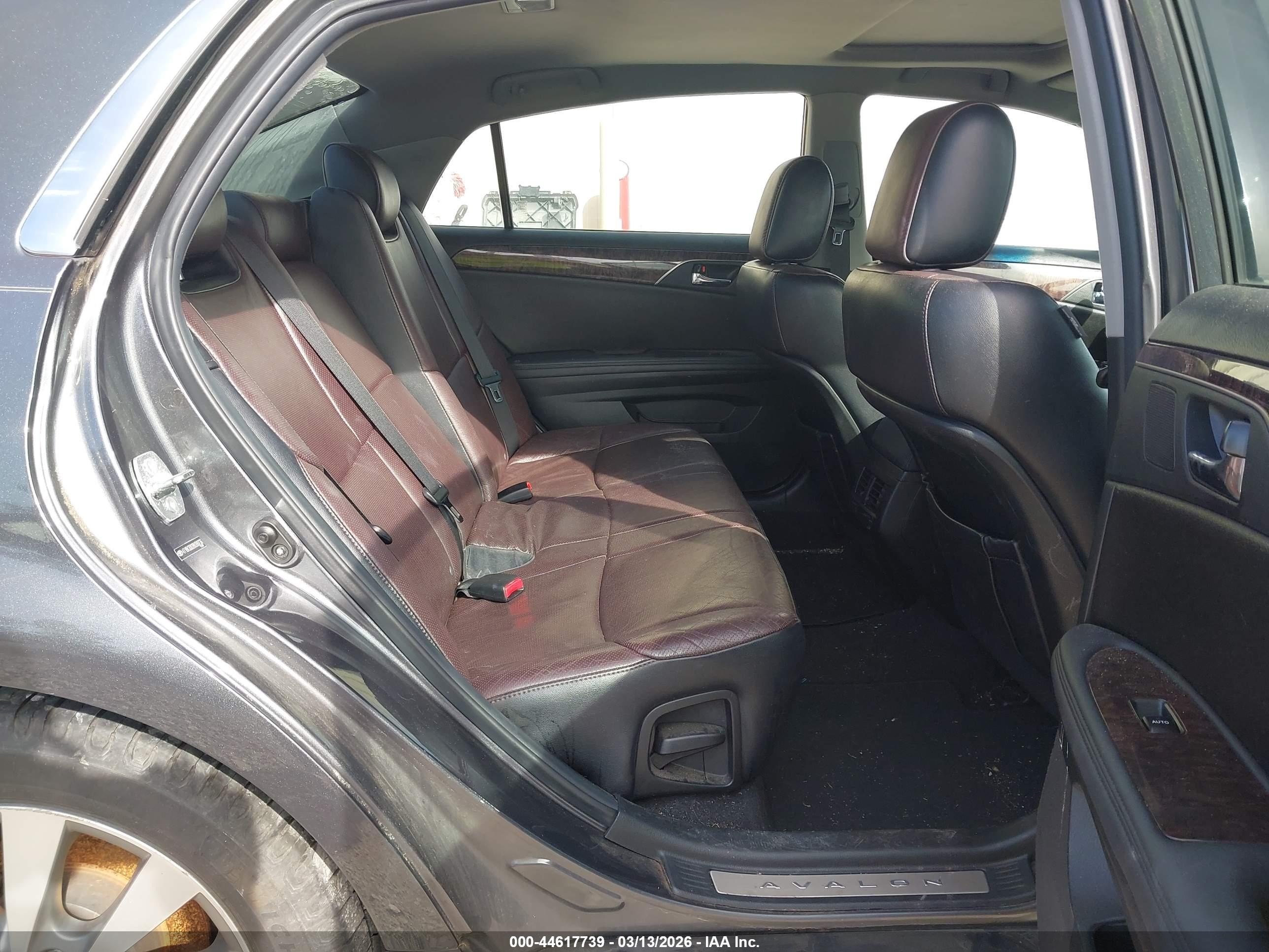 2011 Toyota Avalon Limited Gray vin: 4T1BK3DB2BU390736