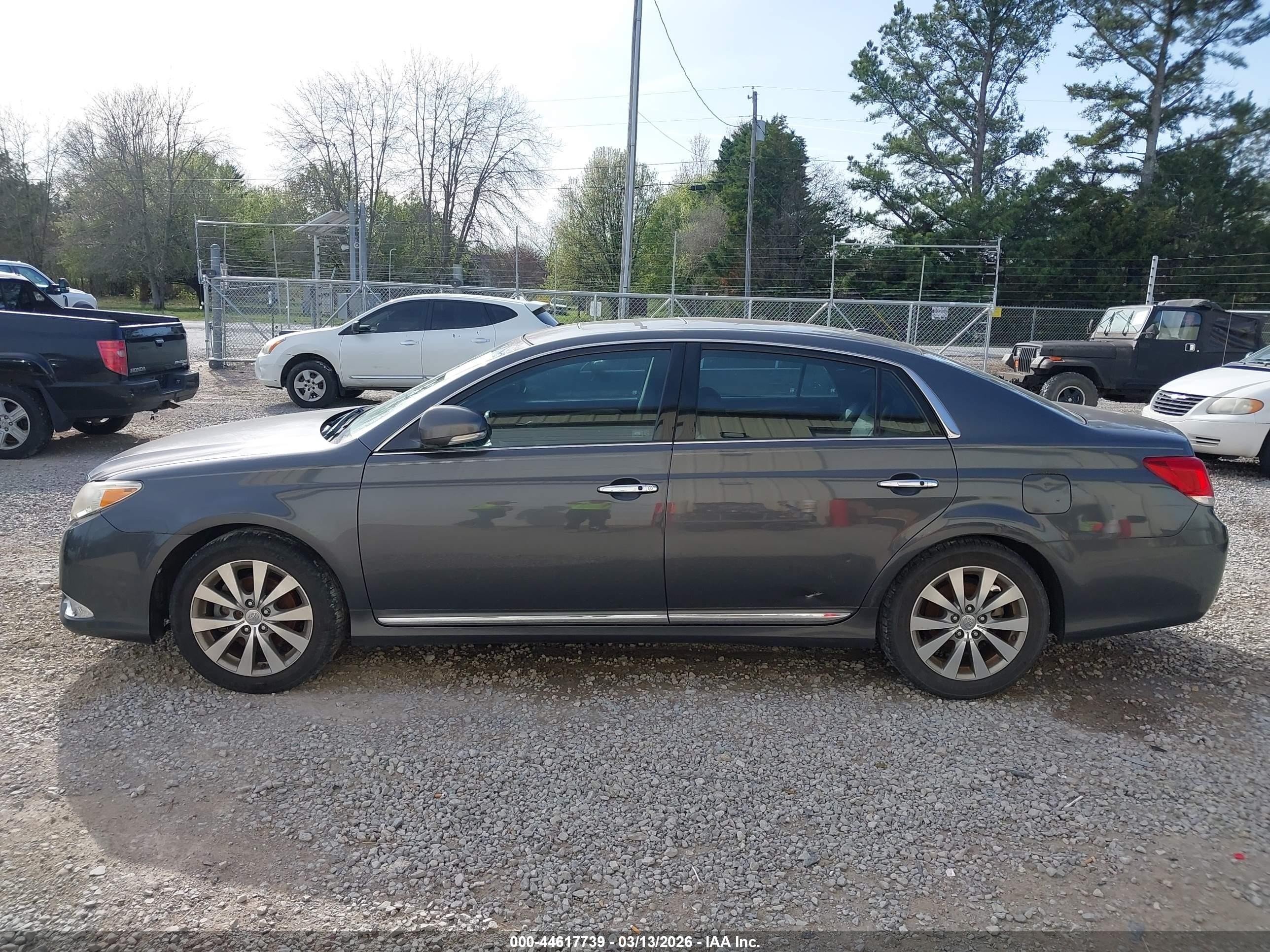 2011 Toyota Avalon Limited Gray vin: 4T1BK3DB2BU390736
