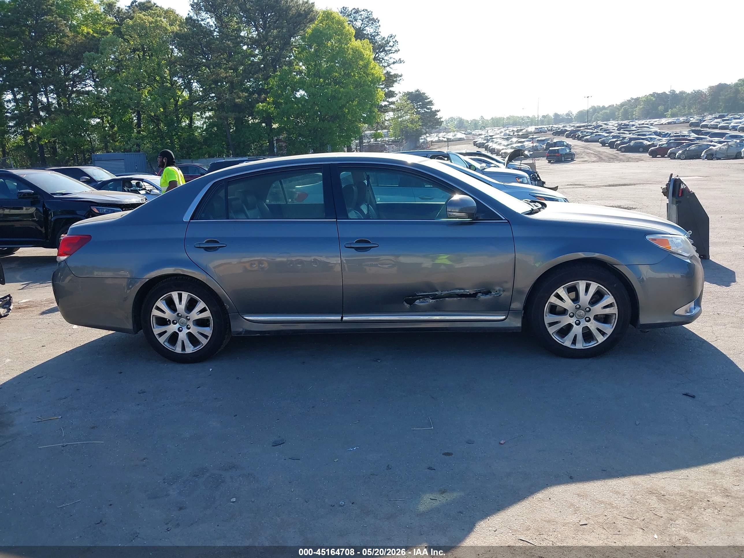 2011 Toyota Avalon   Gray vin: 4T1BK3DB2BU394494