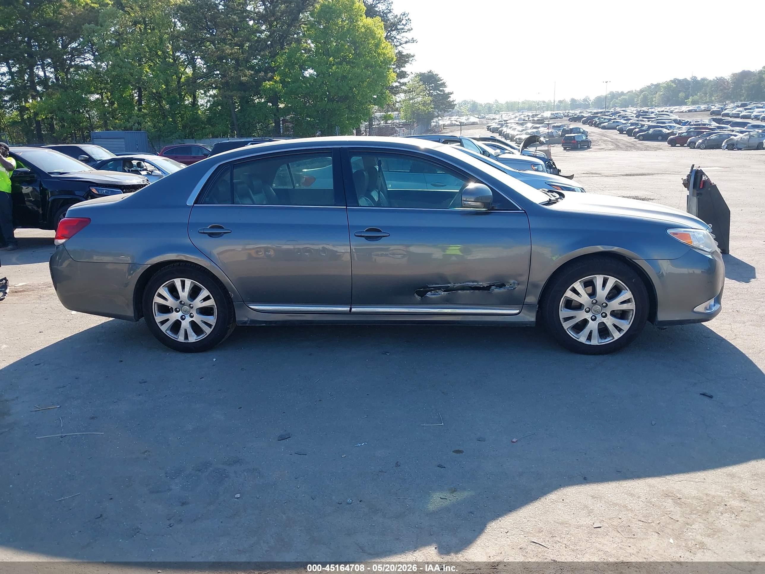2011 Toyota Avalon   Gray vin: 4T1BK3DB2BU394494