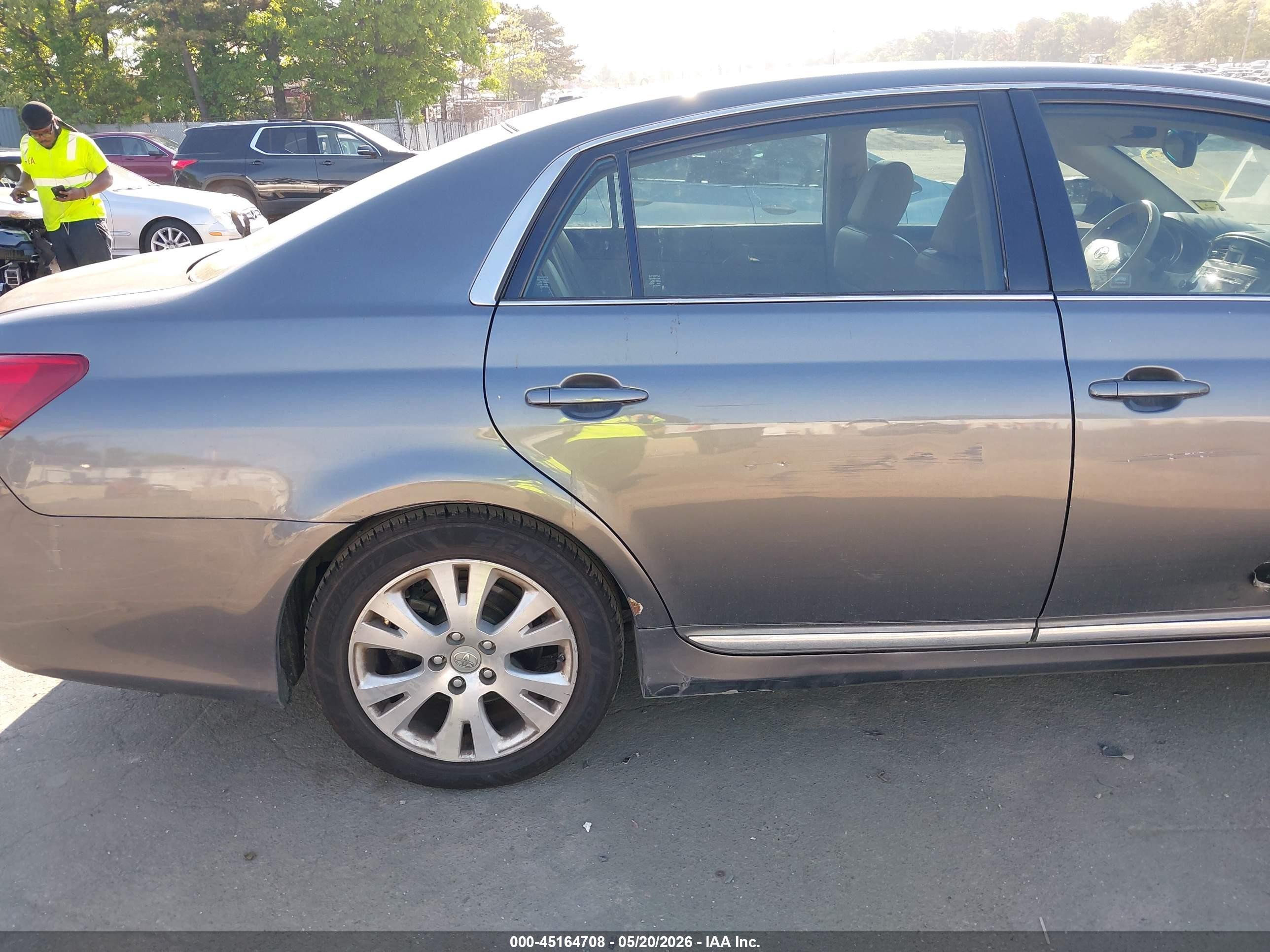 2011 Toyota Avalon   Gray vin: 4T1BK3DB2BU394494