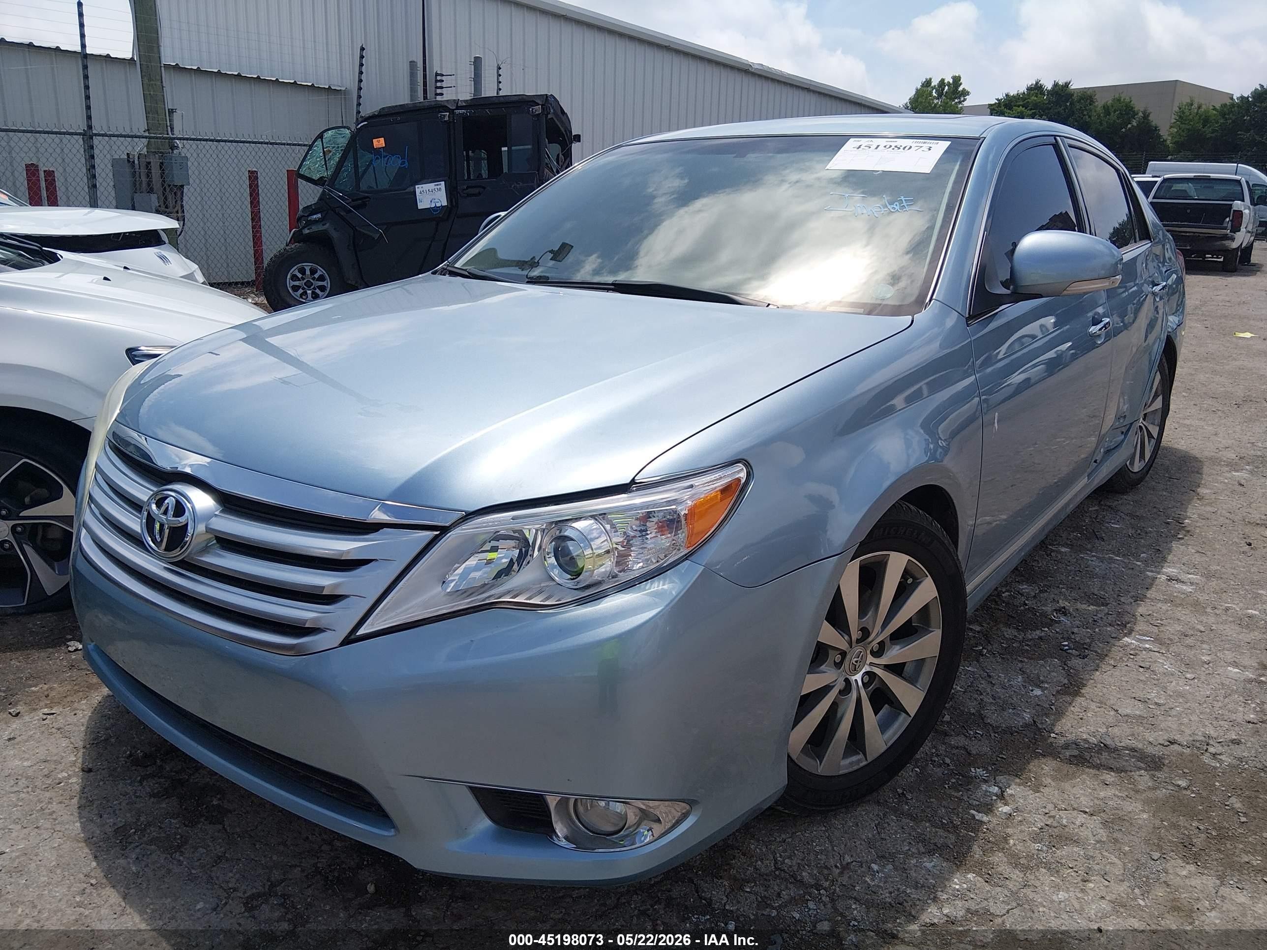 2011 Toyota Avalon Limited Blue vin: 4T1BK3DB2BU395919