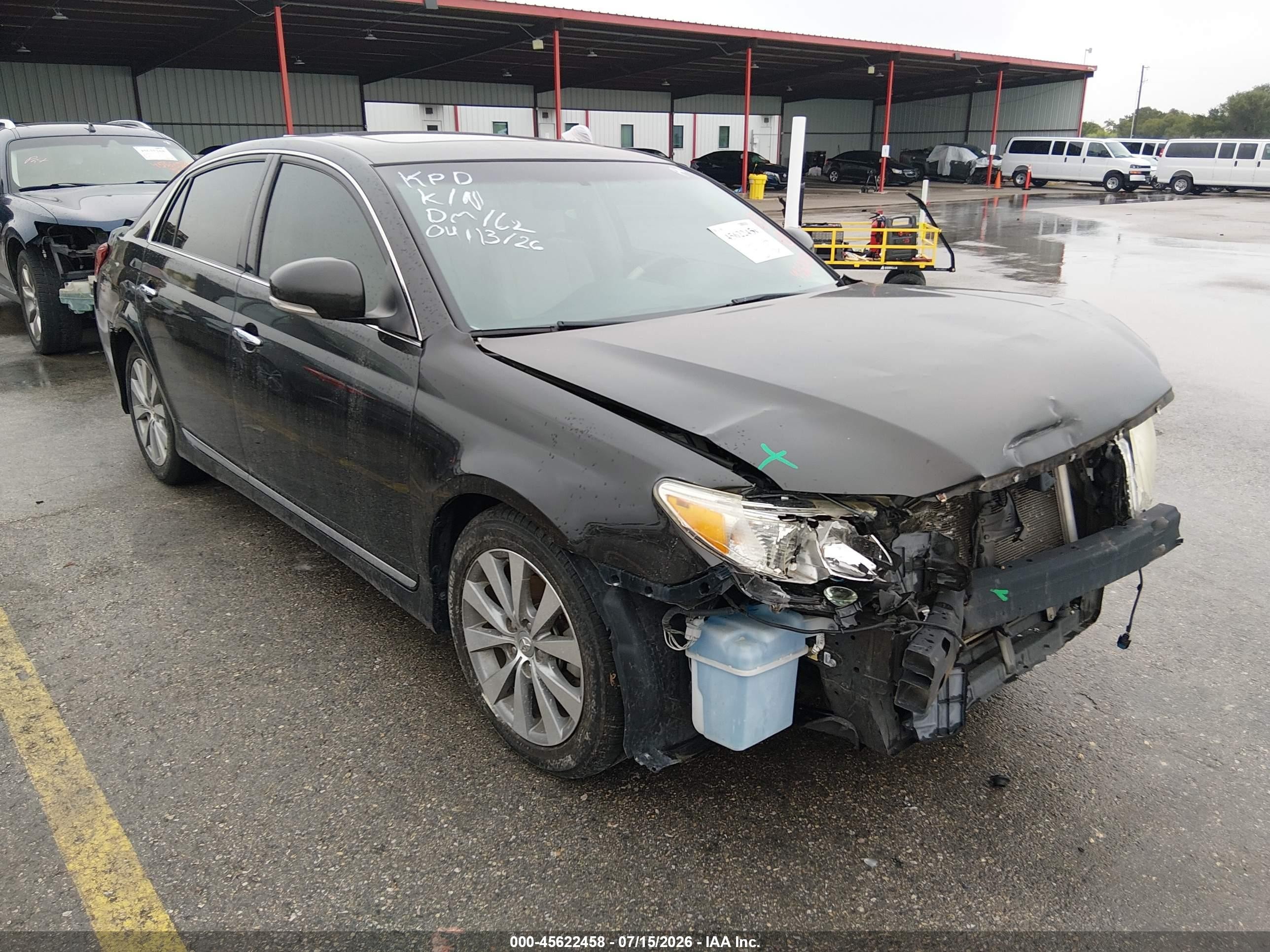 2011 Toyota Avalon Limited Gray vin: 4T1BK3DB2BU421158