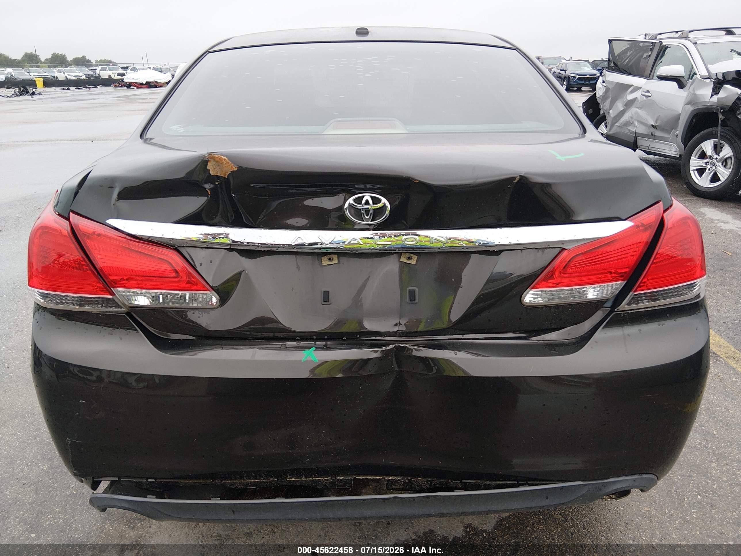 2011 Toyota Avalon Limited Gray vin: 4T1BK3DB2BU421158