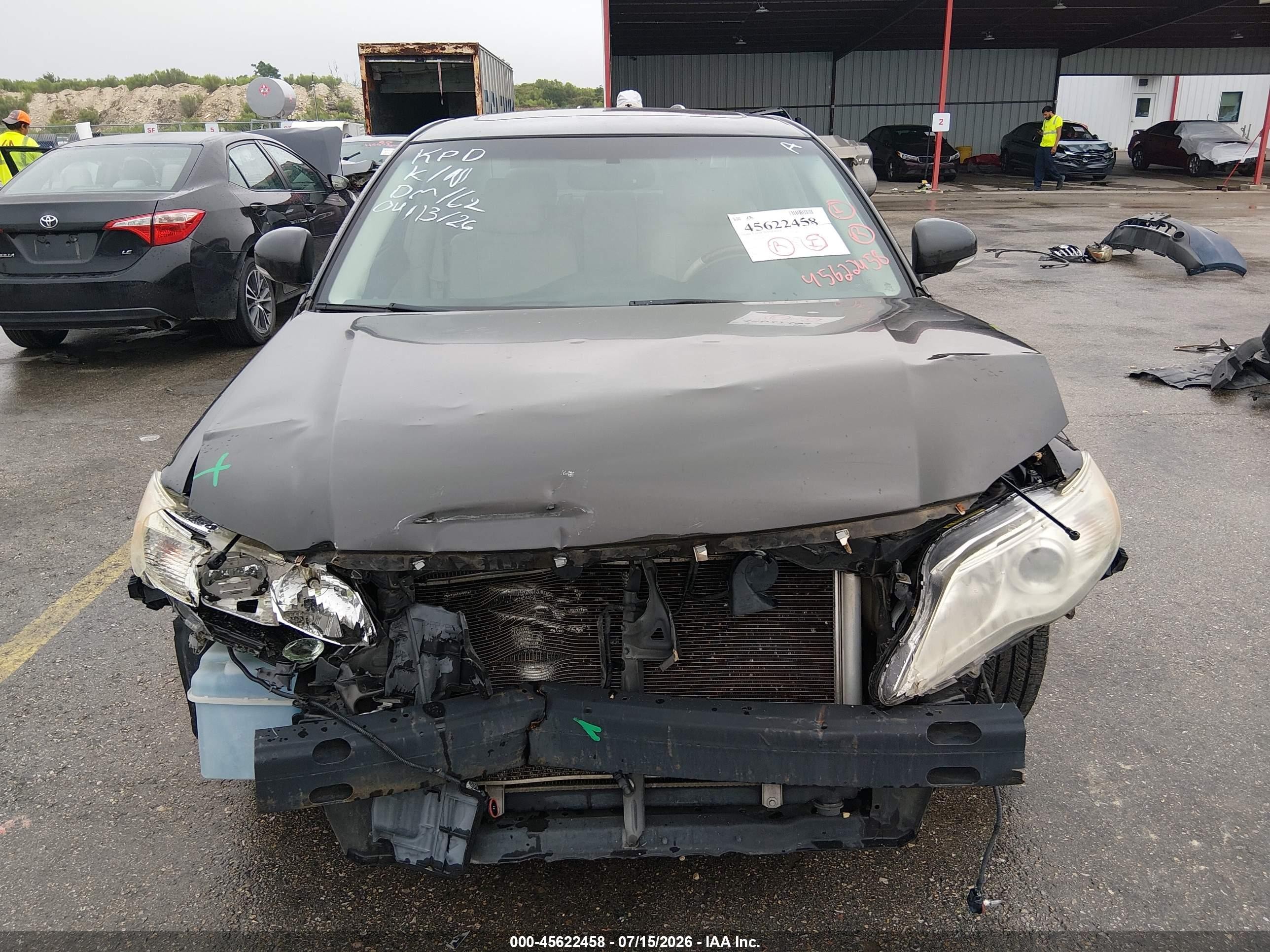 2011 Toyota Avalon Limited Gray vin: 4T1BK3DB2BU421158