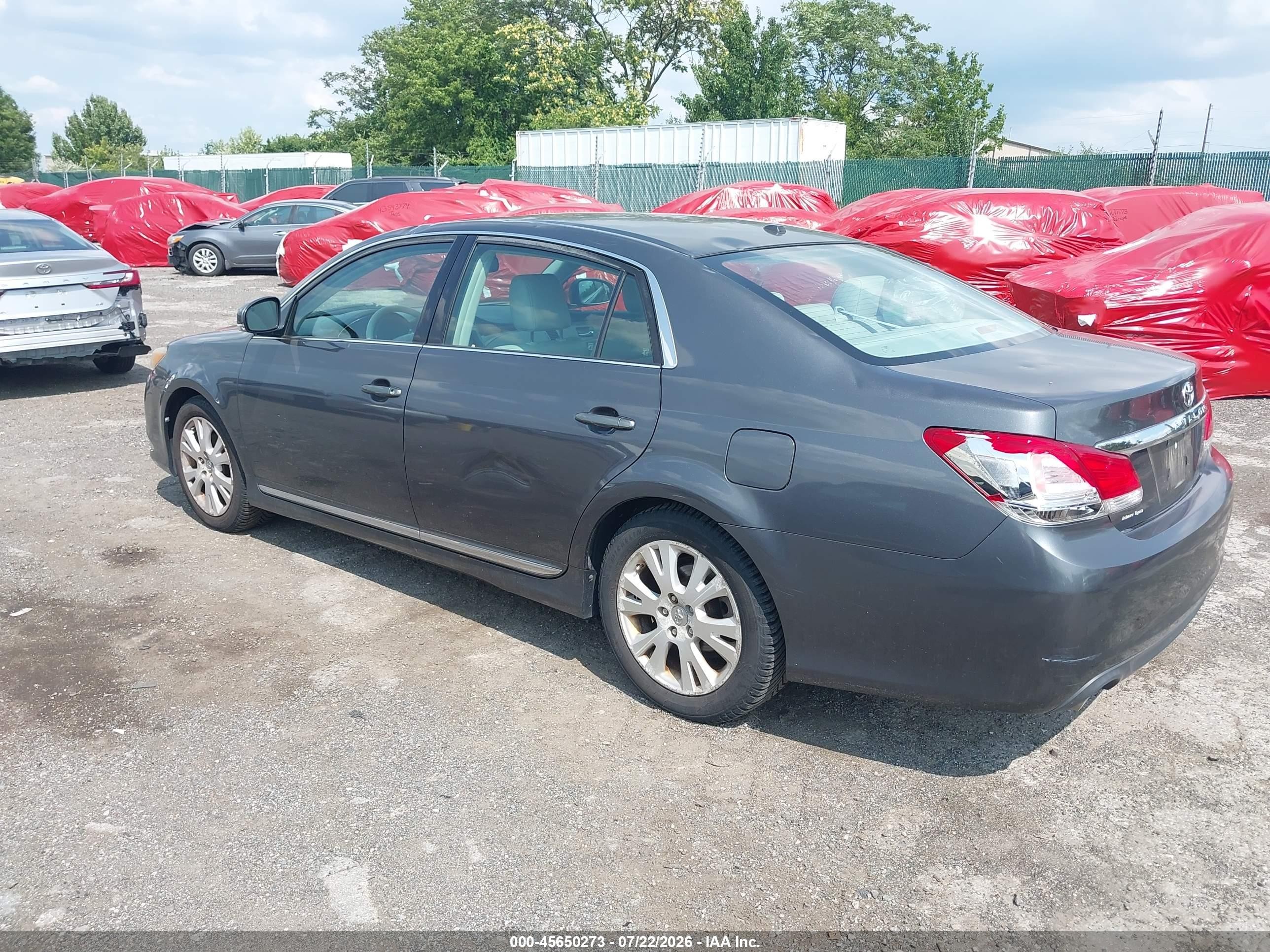 2011 Toyota Avalon   Gray vin: 4T1BK3DB2BU428028