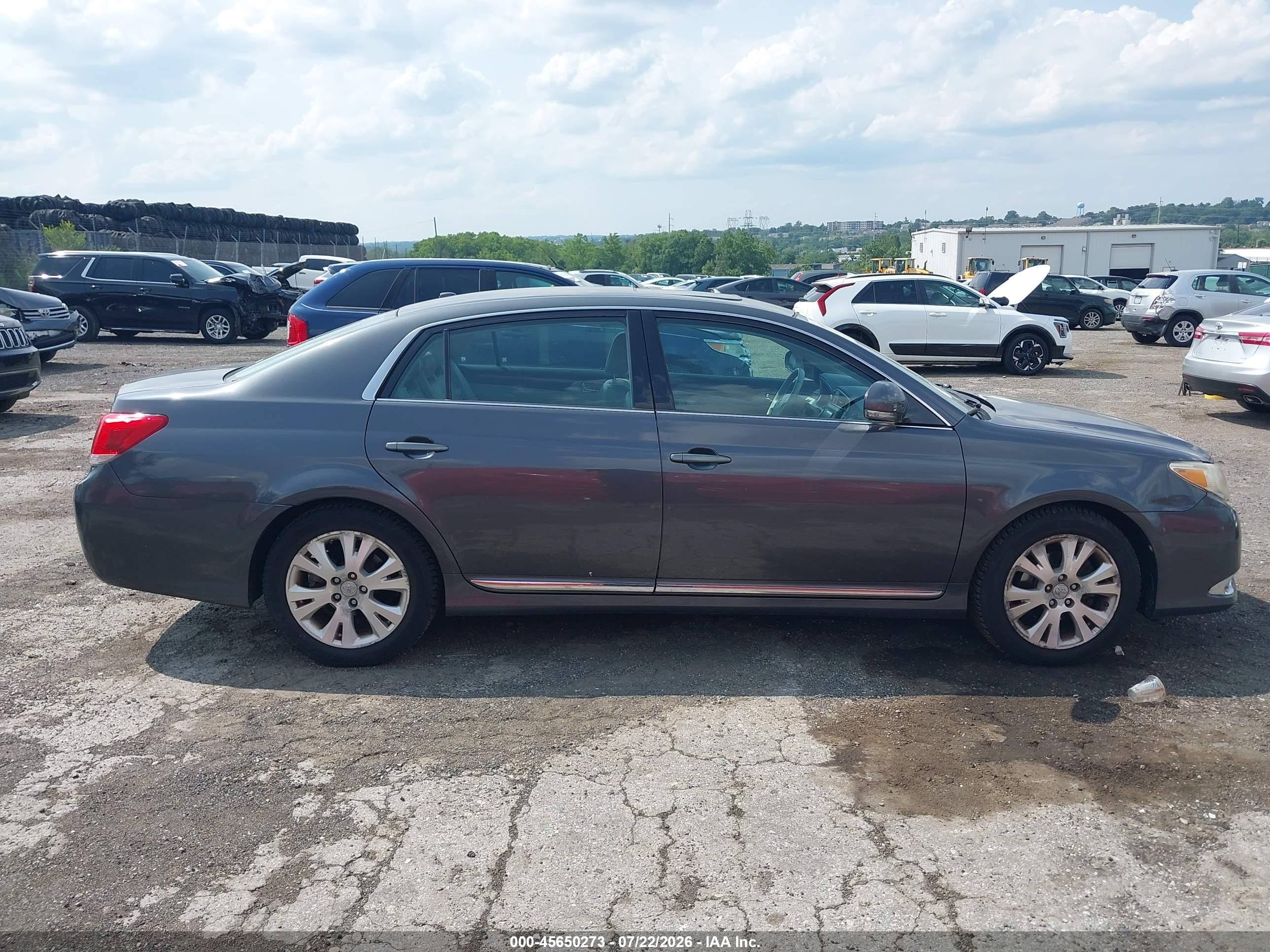 2011 Toyota Avalon   Gray vin: 4T1BK3DB2BU428028