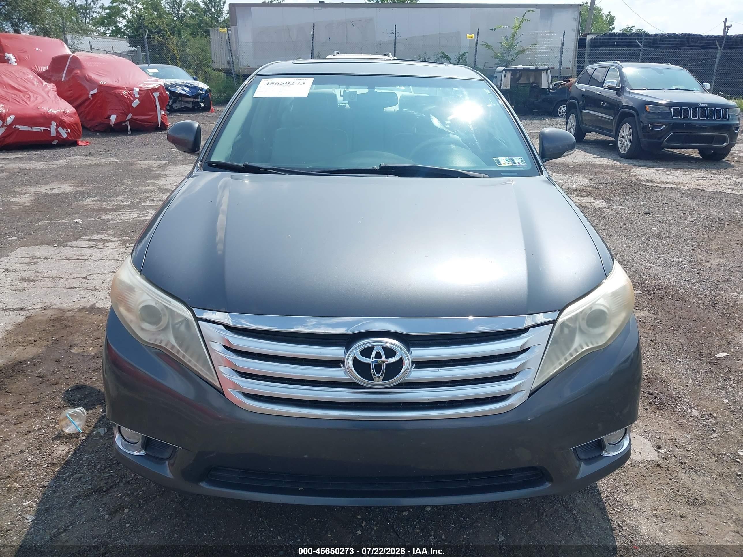 2011 Toyota Avalon   Gray vin: 4T1BK3DB2BU428028