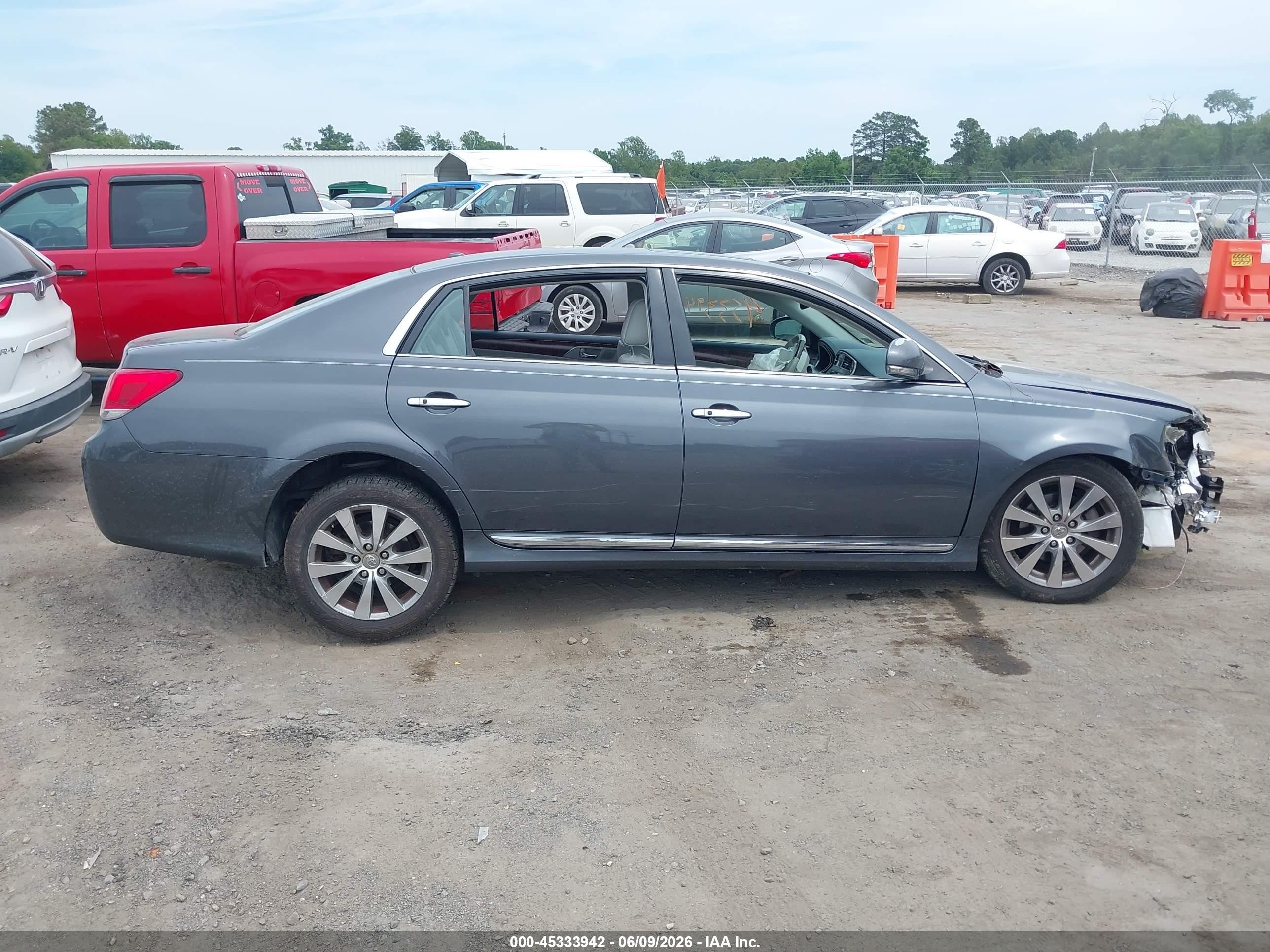 2011 Toyota Avalon Limited Серый vin: 4T1BK3DB2BU435464