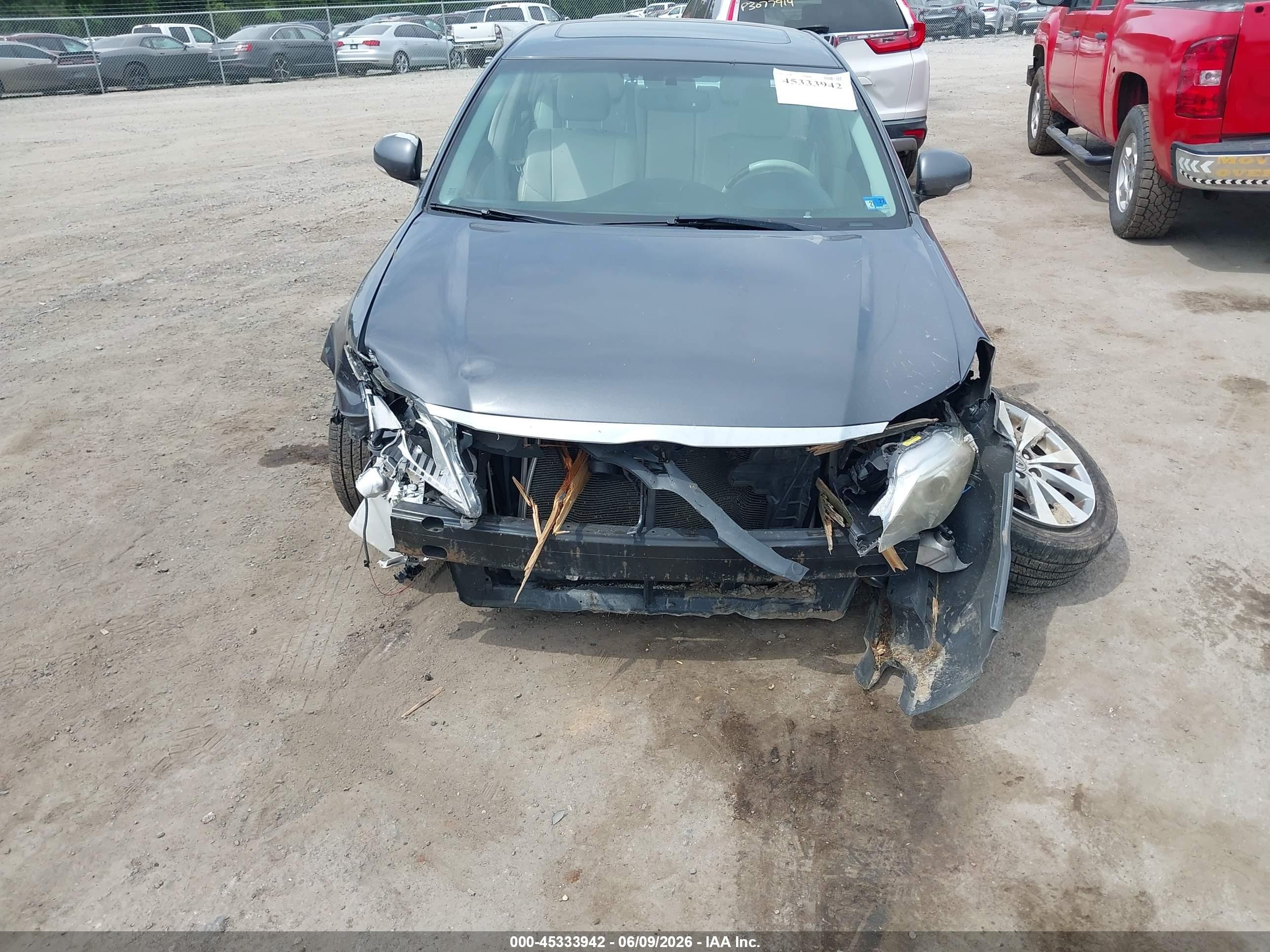2011 Toyota Avalon Limited Серый vin: 4T1BK3DB2BU435464