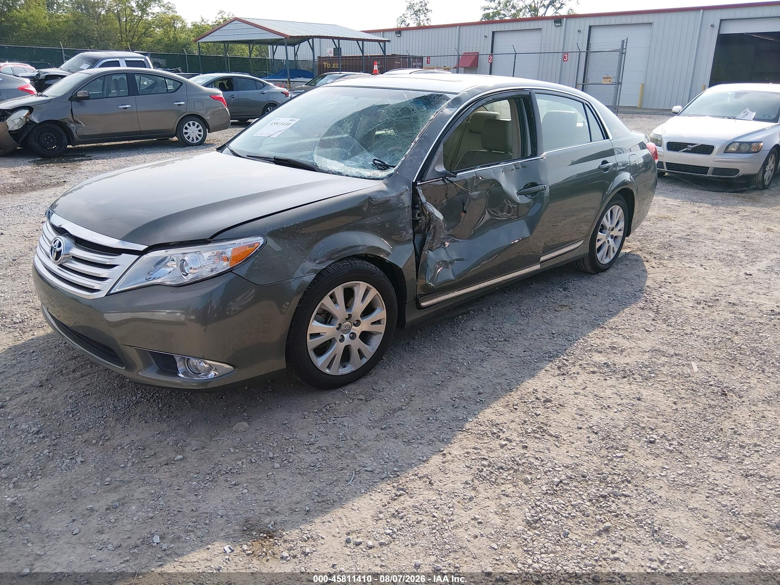 2011 Toyota Avalon Gray vin: 4T1BK3DB2BU436694