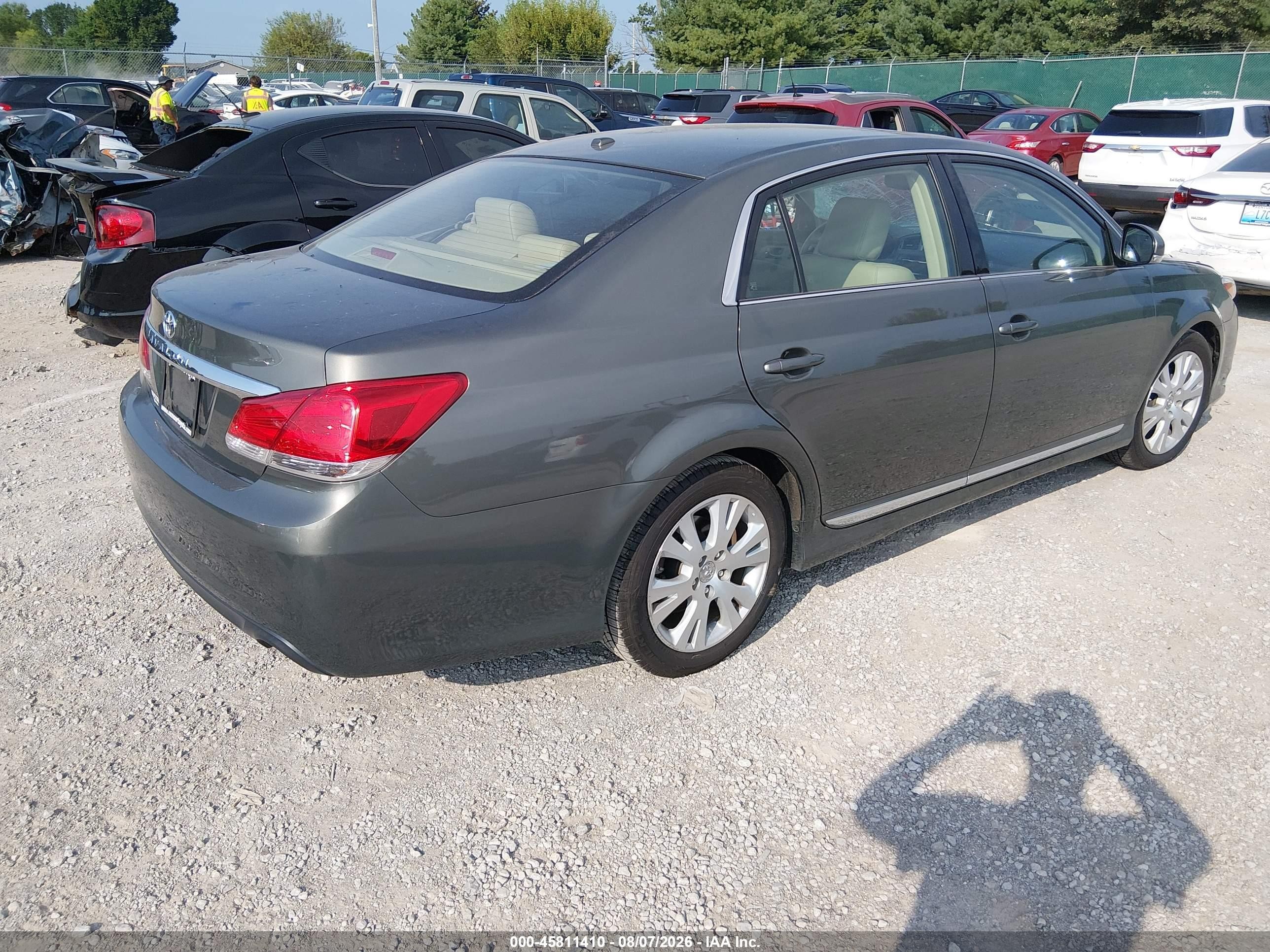 2011 Toyota Avalon Gray vin: 4T1BK3DB2BU436694