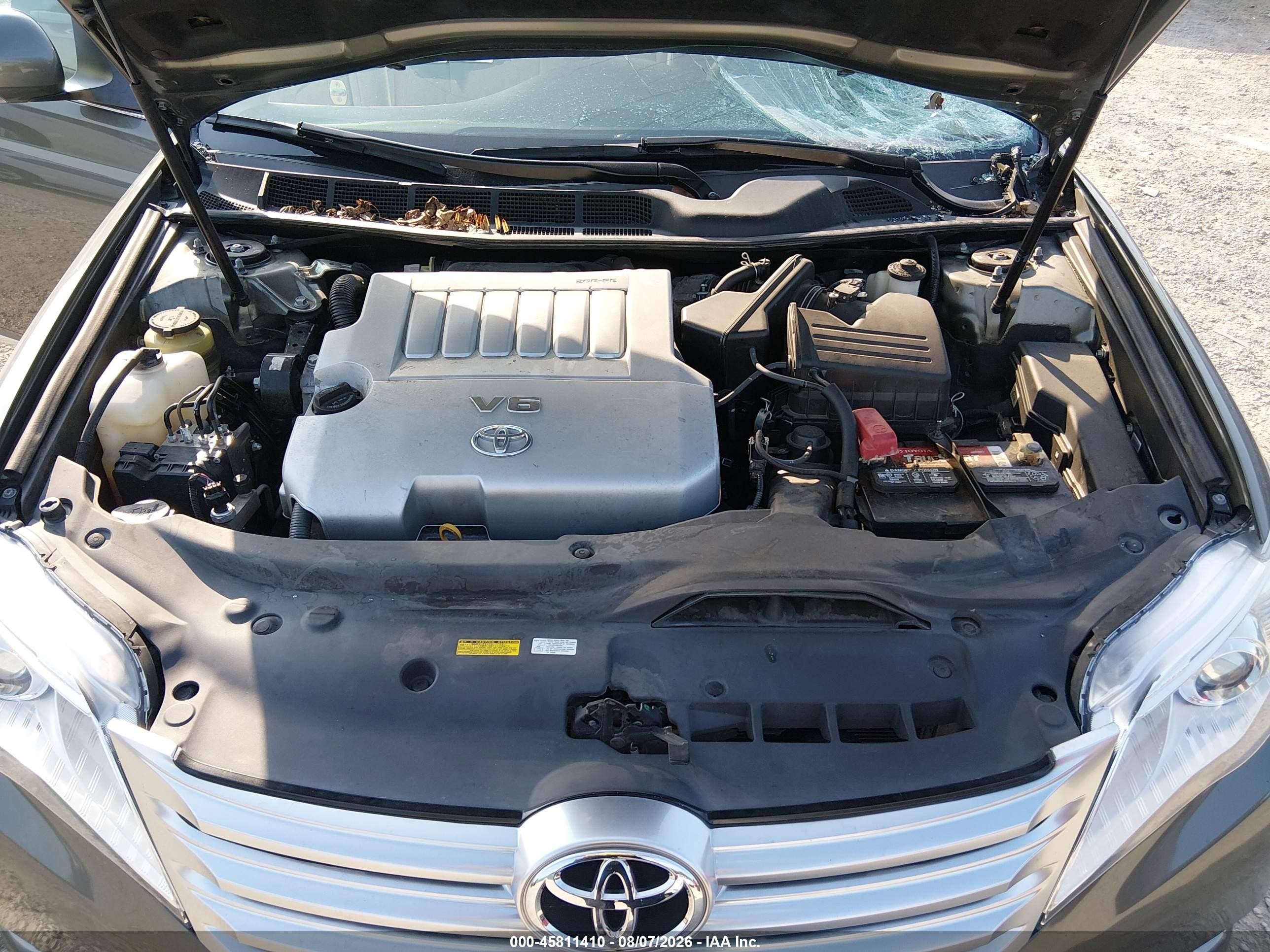 2011 Toyota Avalon Gray vin: 4T1BK3DB2BU436694