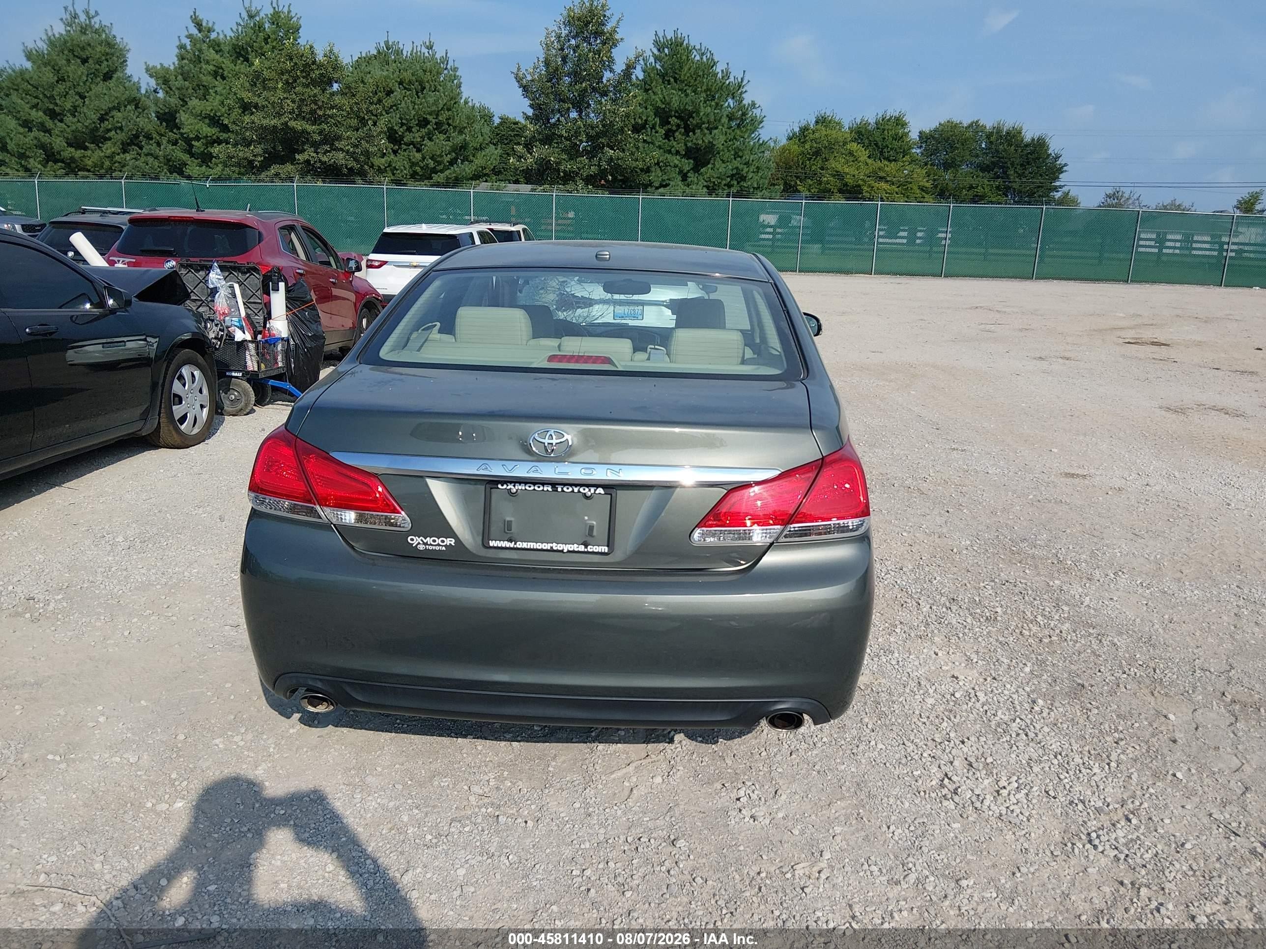 2011 Toyota Avalon Gray vin: 4T1BK3DB2BU436694