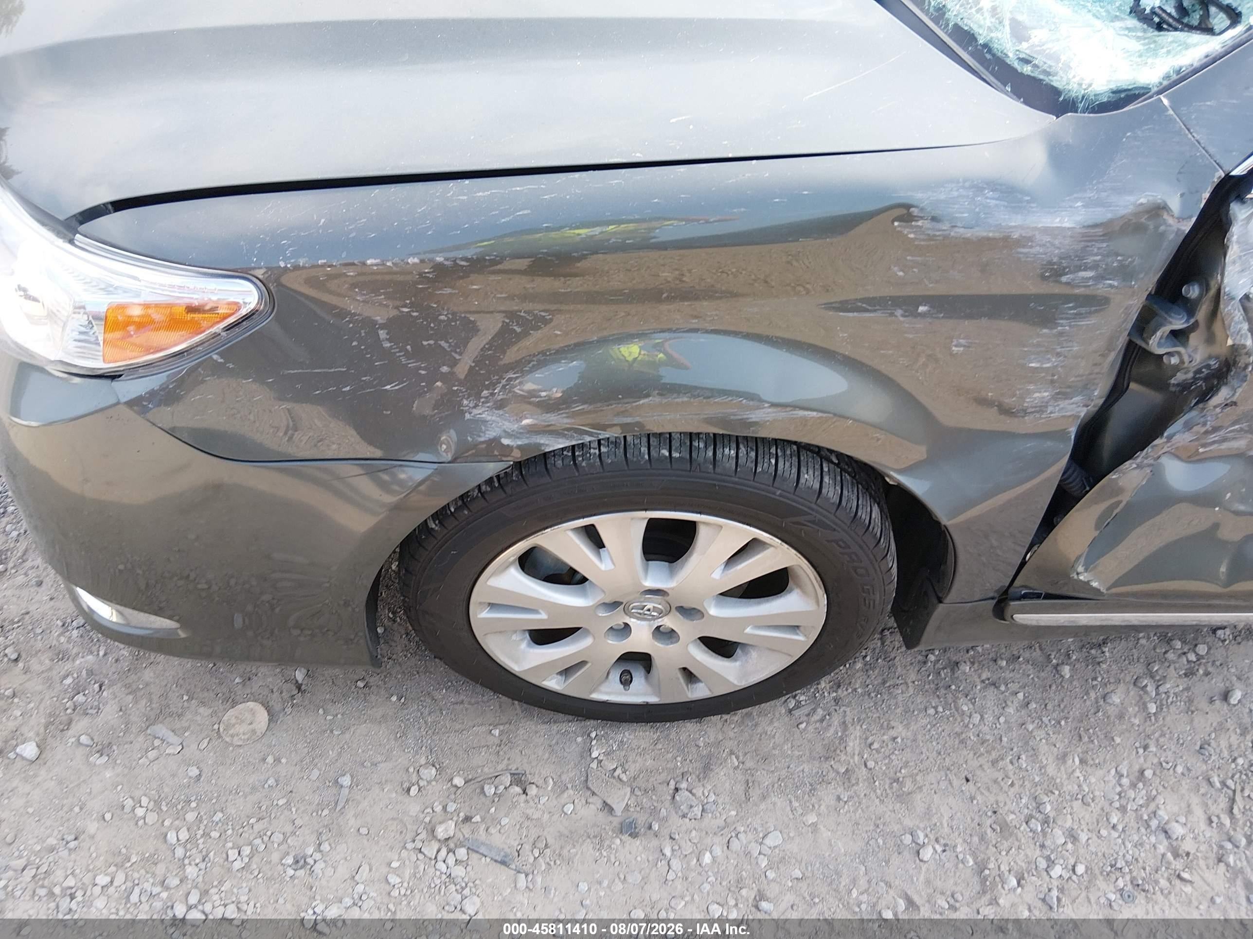 2011 Toyota Avalon Gray vin: 4T1BK3DB2BU436694