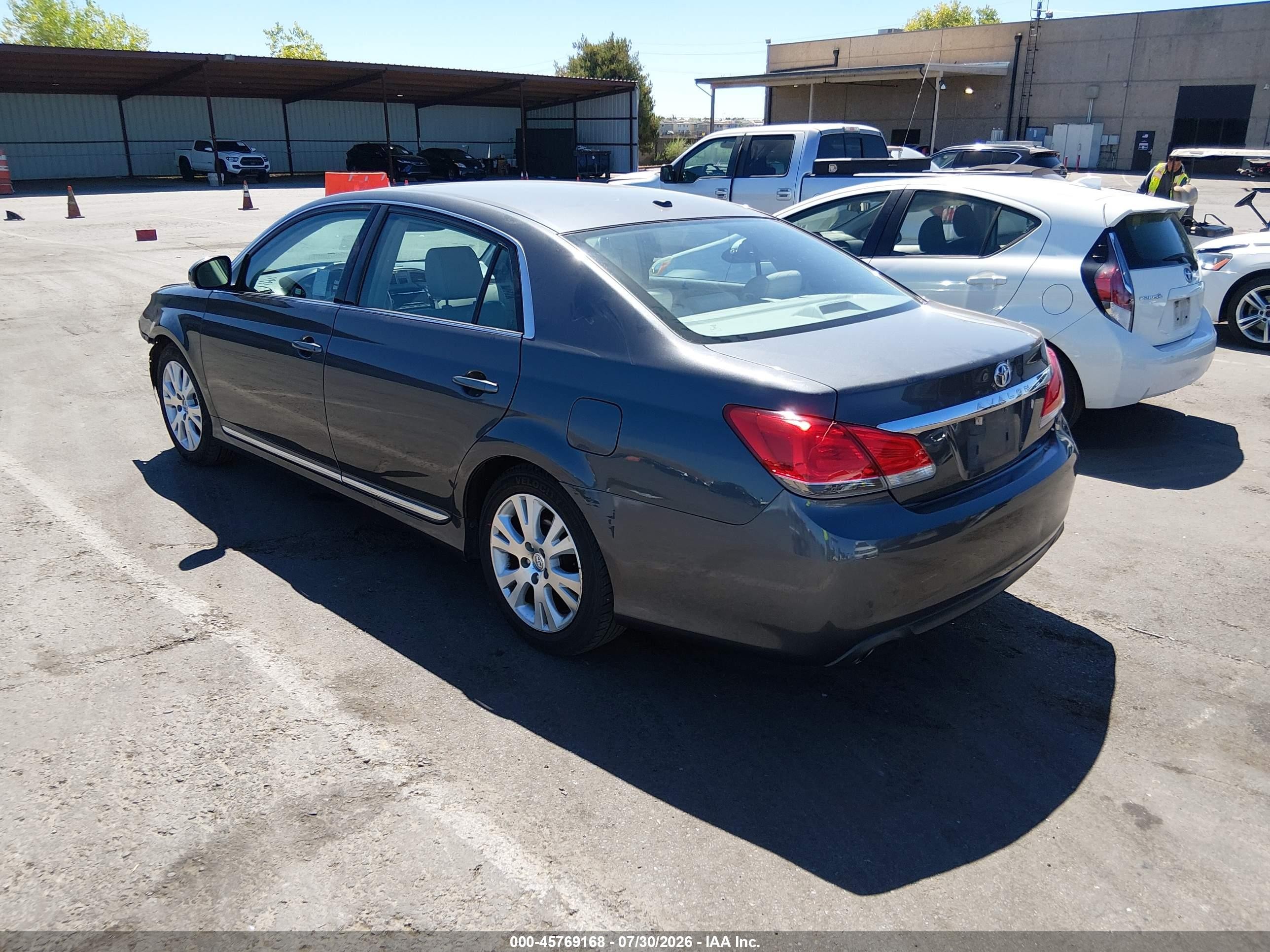 2012 Toyota Avalon   Gray vin: 4T1BK3DB2CU444893