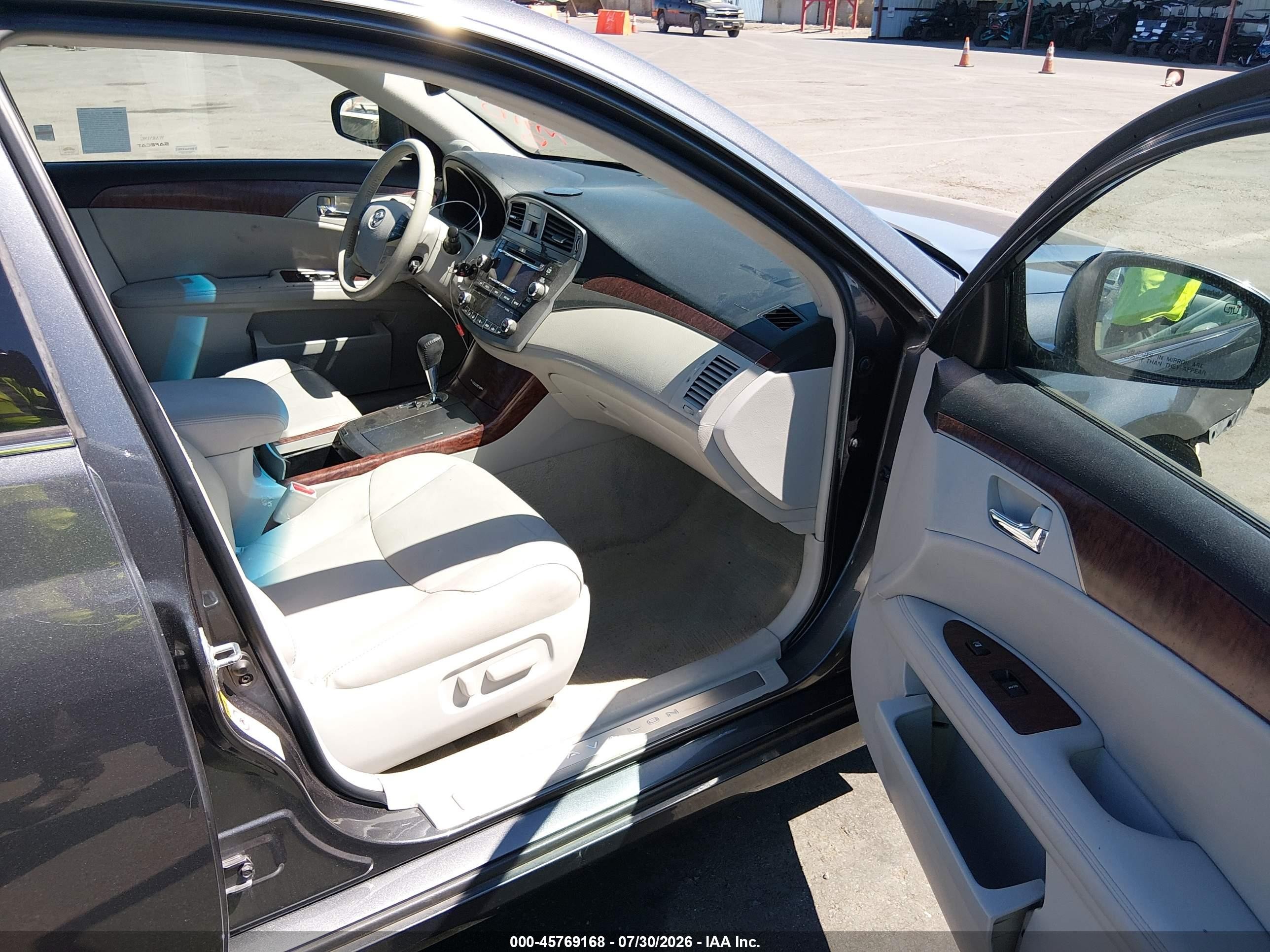 2012 Toyota Avalon   Gray vin: 4T1BK3DB2CU444893