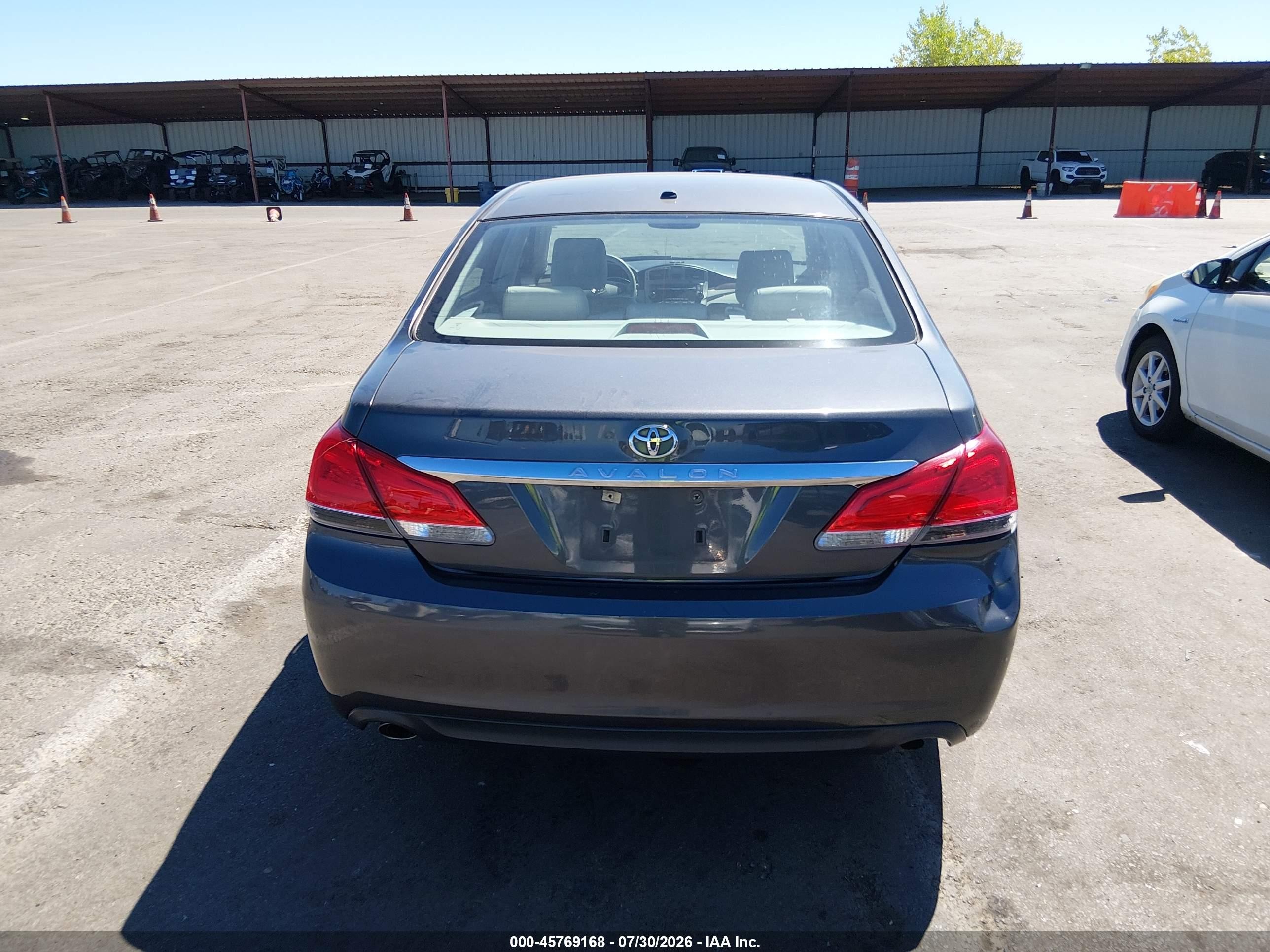 2012 Toyota Avalon   Gray vin: 4T1BK3DB2CU444893