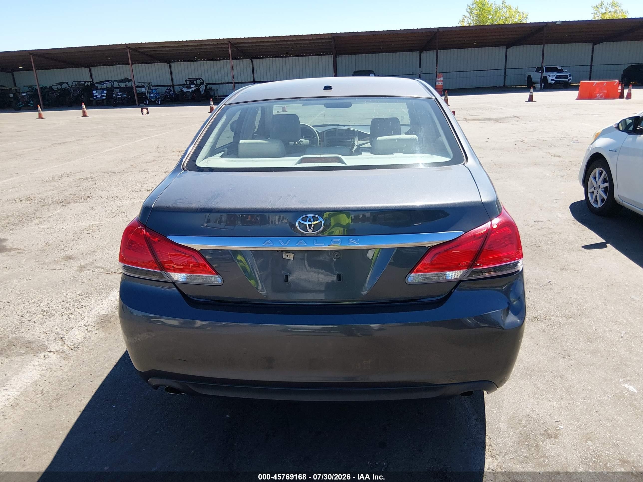 2012 Toyota Avalon   Gray vin: 4T1BK3DB2CU444893