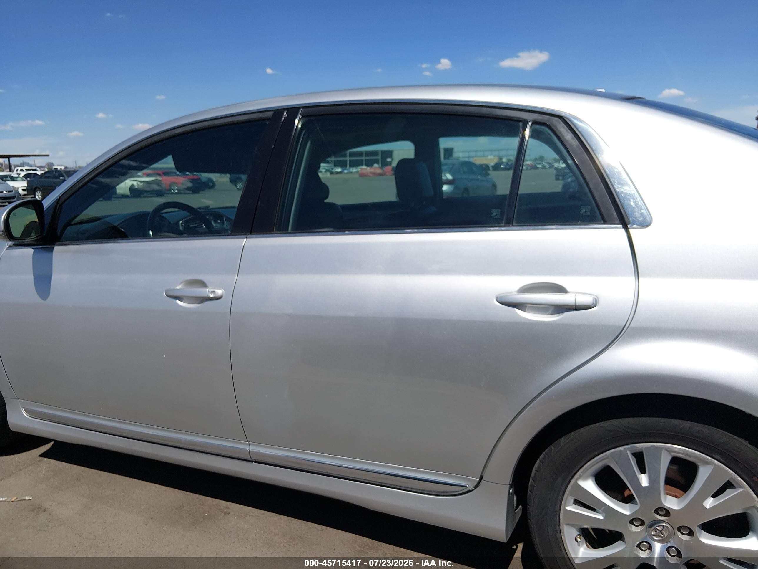 2012 Toyota Avalon Серебряный vin: 4T1BK3DB2CU446076