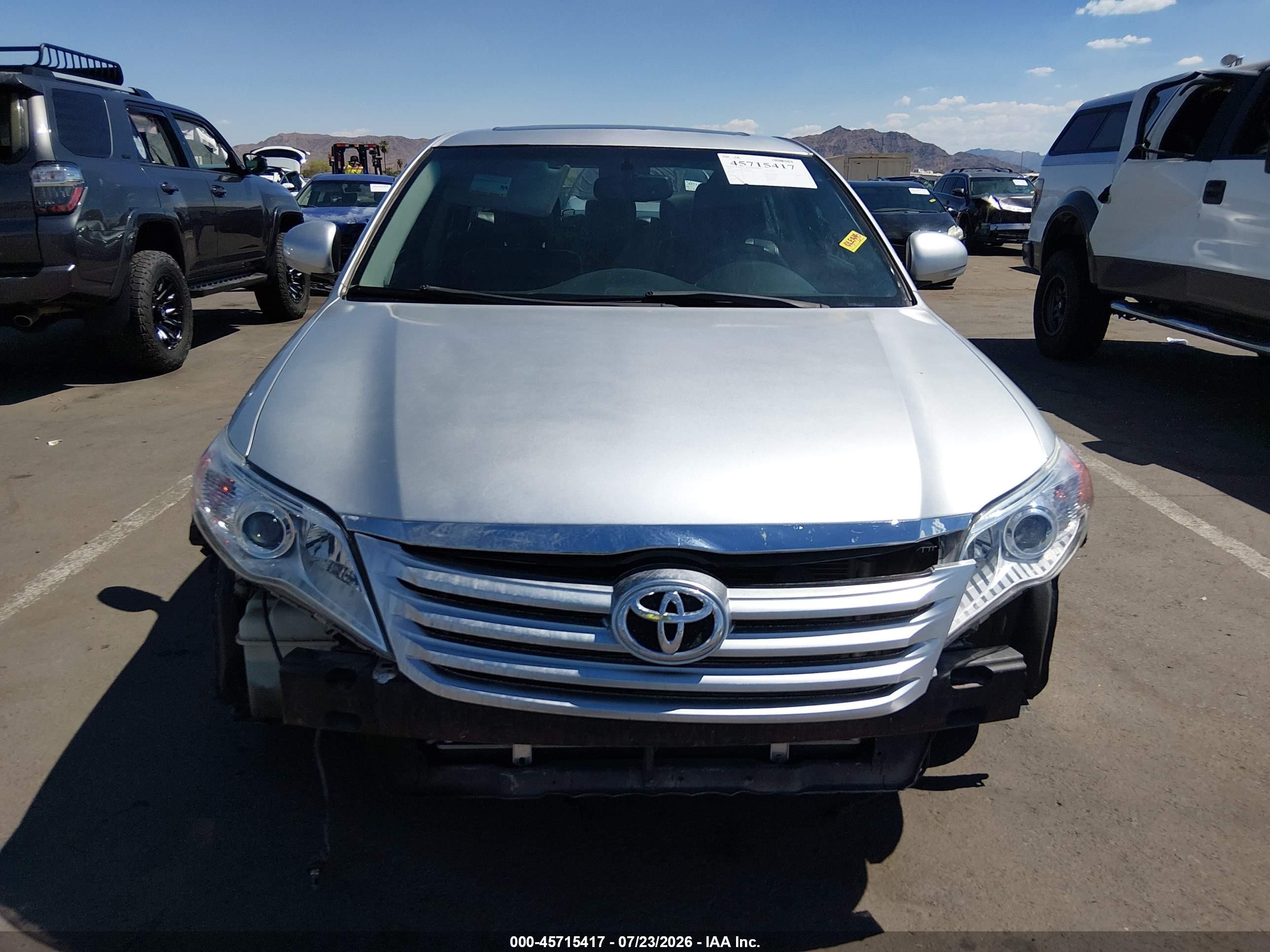2012 Toyota Avalon Серебряный vin: 4T1BK3DB2CU446076