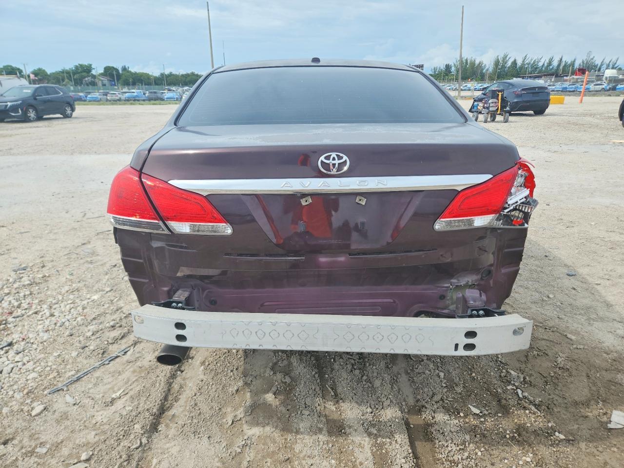 2012 Toyota Avalon Base Burgundy vin: 4T1BK3DB2CU461130