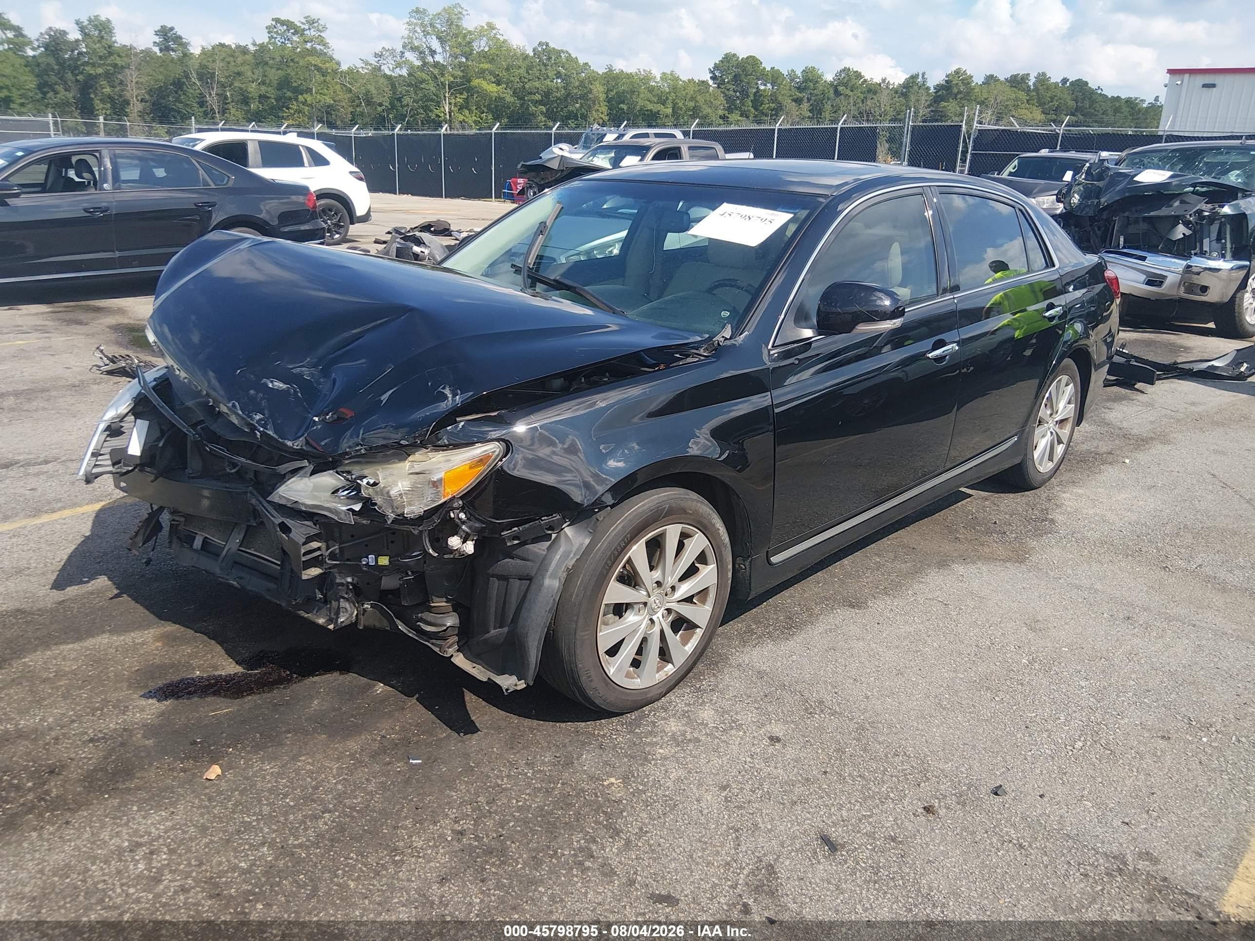 2012 Toyota Avalon Limited Black vin: 4T1BK3DB2CU462794