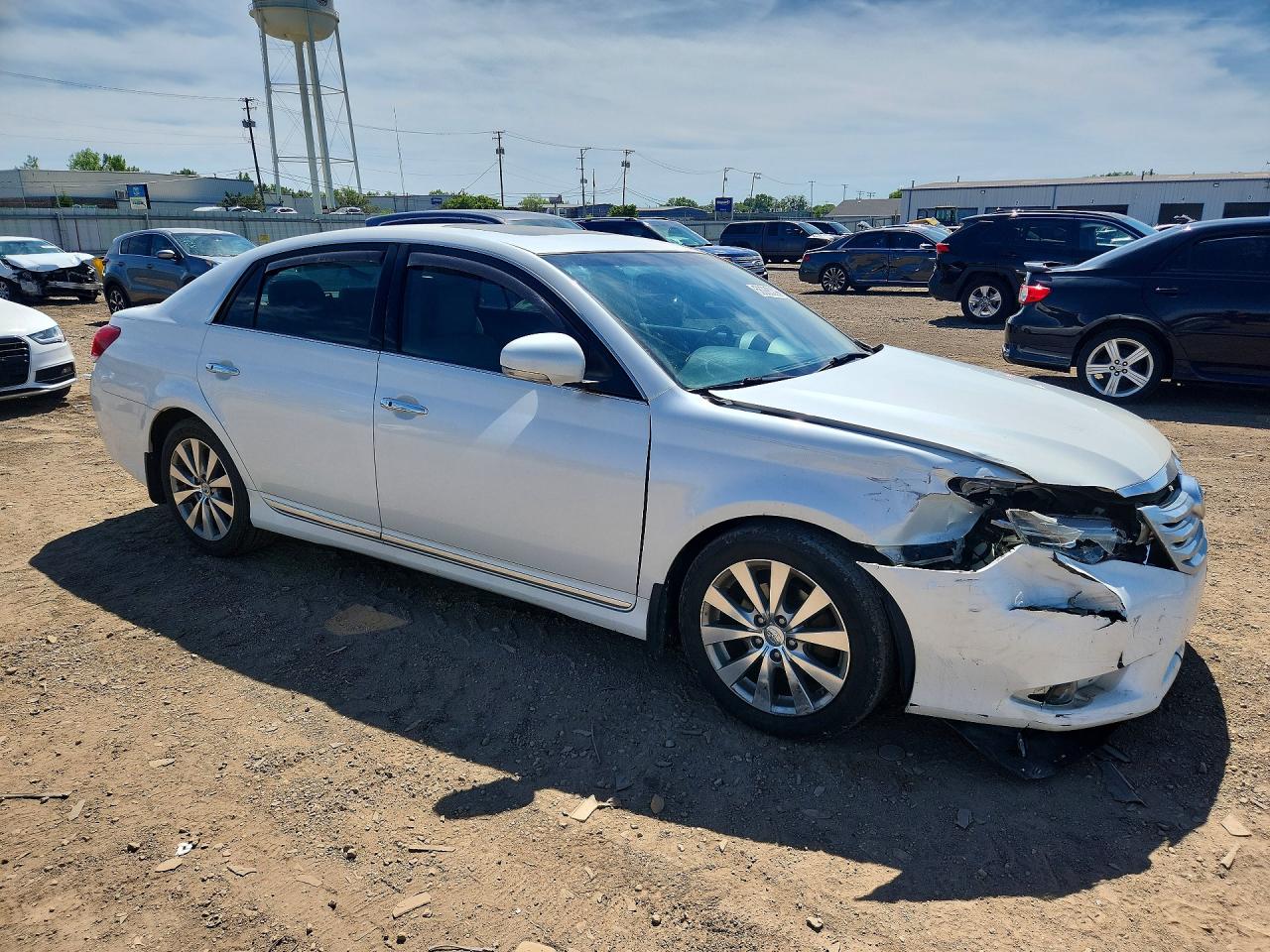 2012 Toyota Avalon Limited White vin: 4T1BK3DB2CU467834