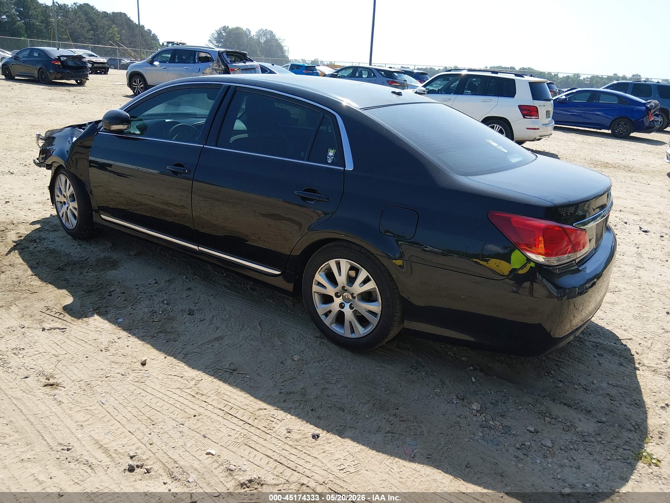 2011 Toyota Avalon   Black vin: 4T1BK3DB3BU371421