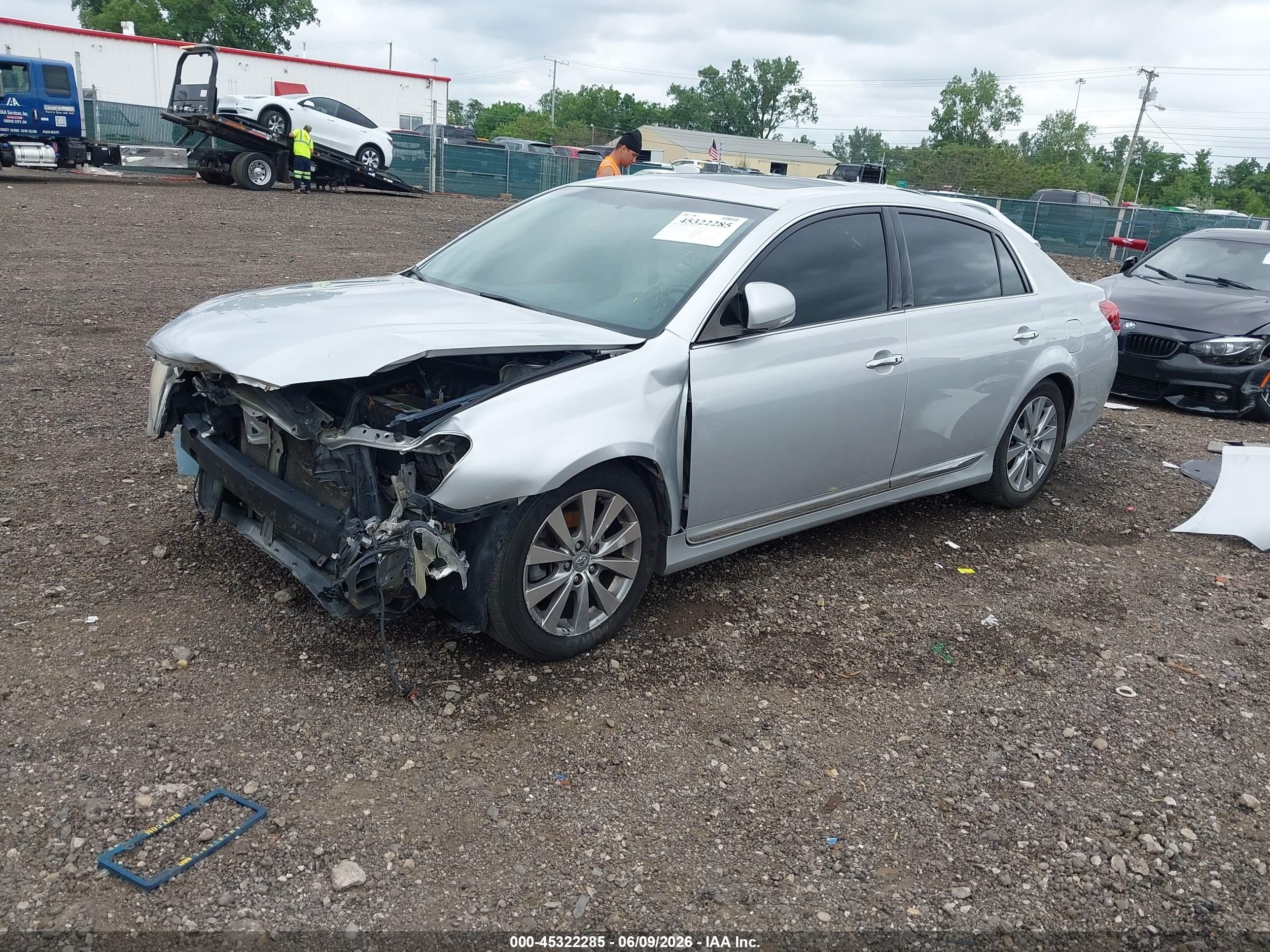 2011 Toyota Avalon Limited Silver vin: 4T1BK3DB3BU371452