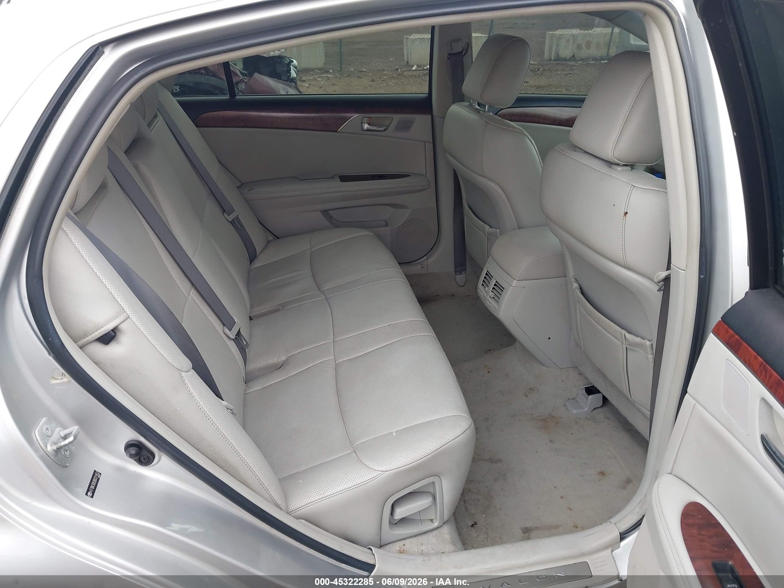 2011 Toyota Avalon Limited Silver vin: 4T1BK3DB3BU371452