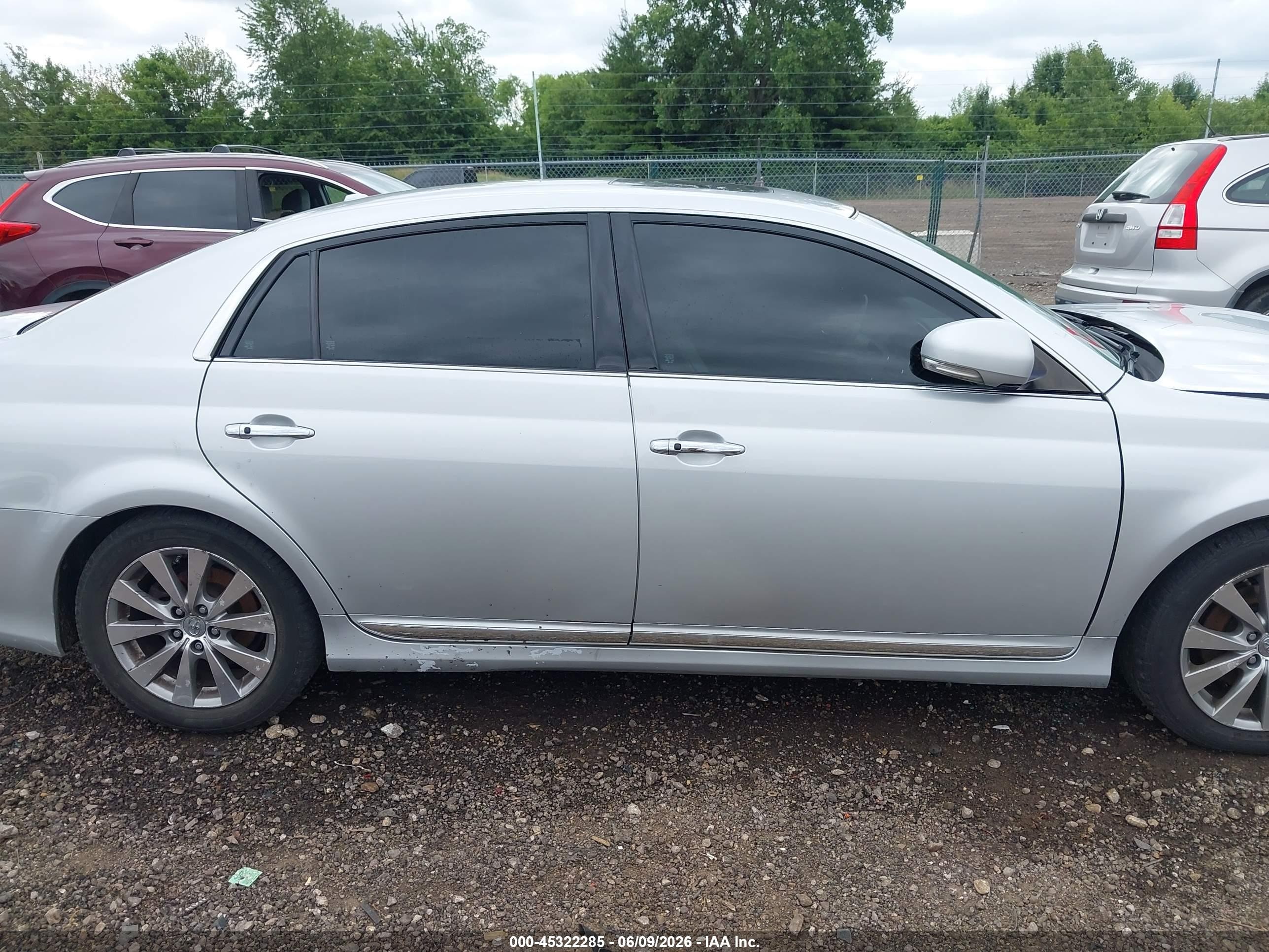 2011 Toyota Avalon Limited Silver vin: 4T1BK3DB3BU371452