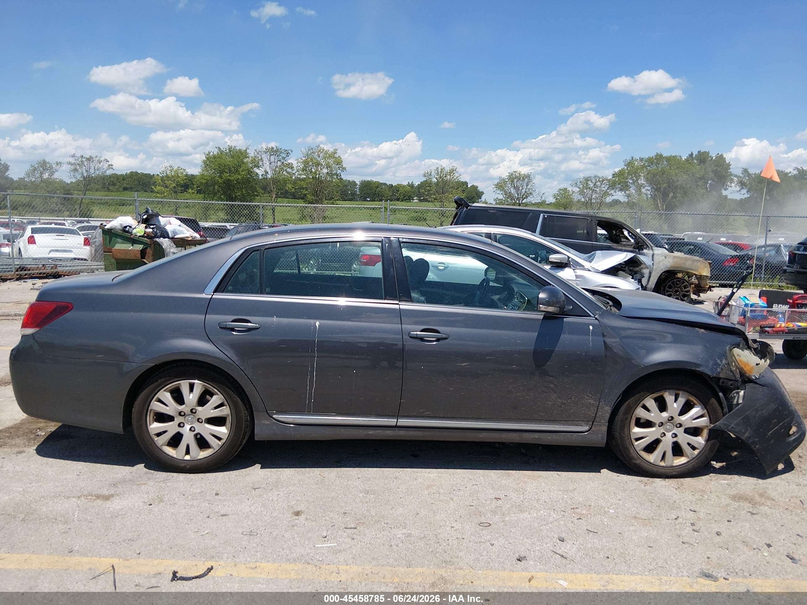 2011 Toyota Avalon   Gray vin: 4T1BK3DB3BU377672