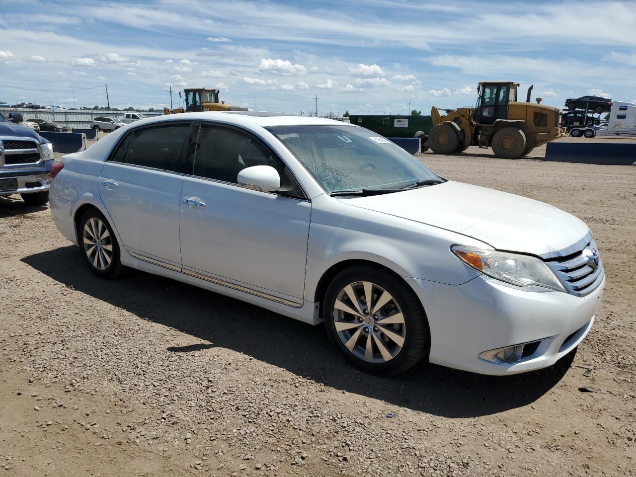 2011 Toyota Avalon Base White vin: 4T1BK3DB3BU387943