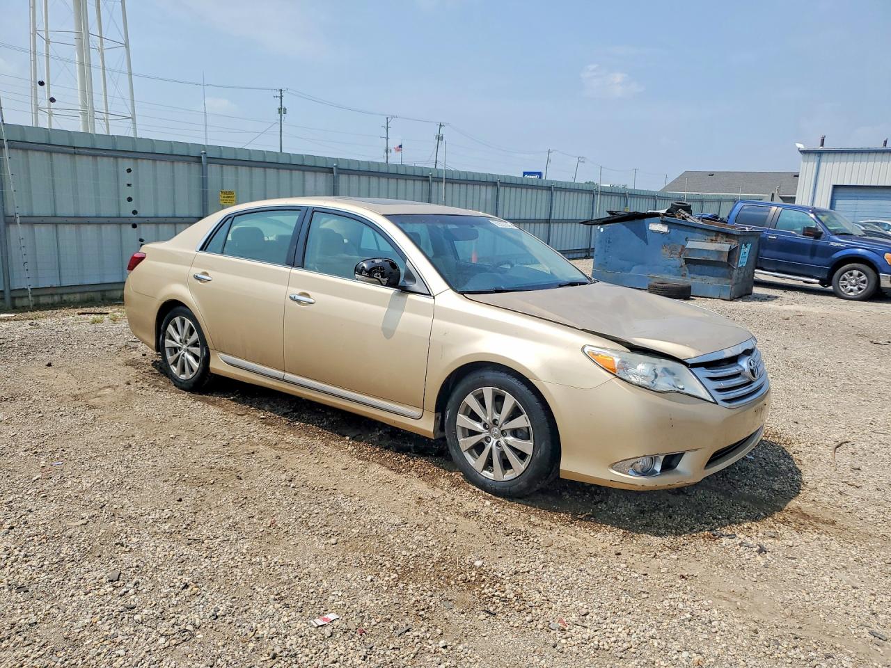 2011 Toyota Avalon Limited Бежевый vin: 4T1BK3DB3BU413876