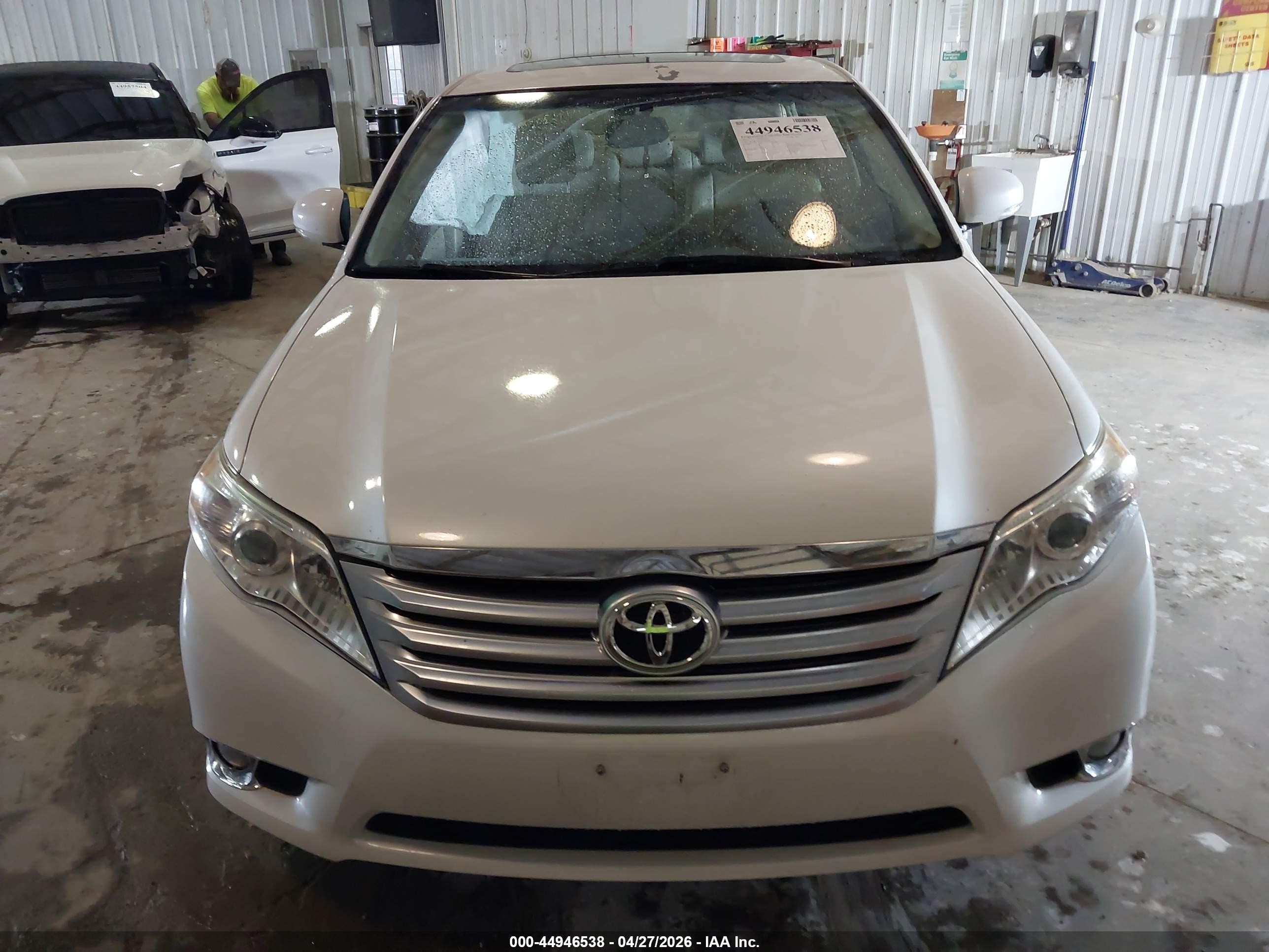 2011 Toyota Avalon Limited White vin: 4T1BK3DB3BU414347