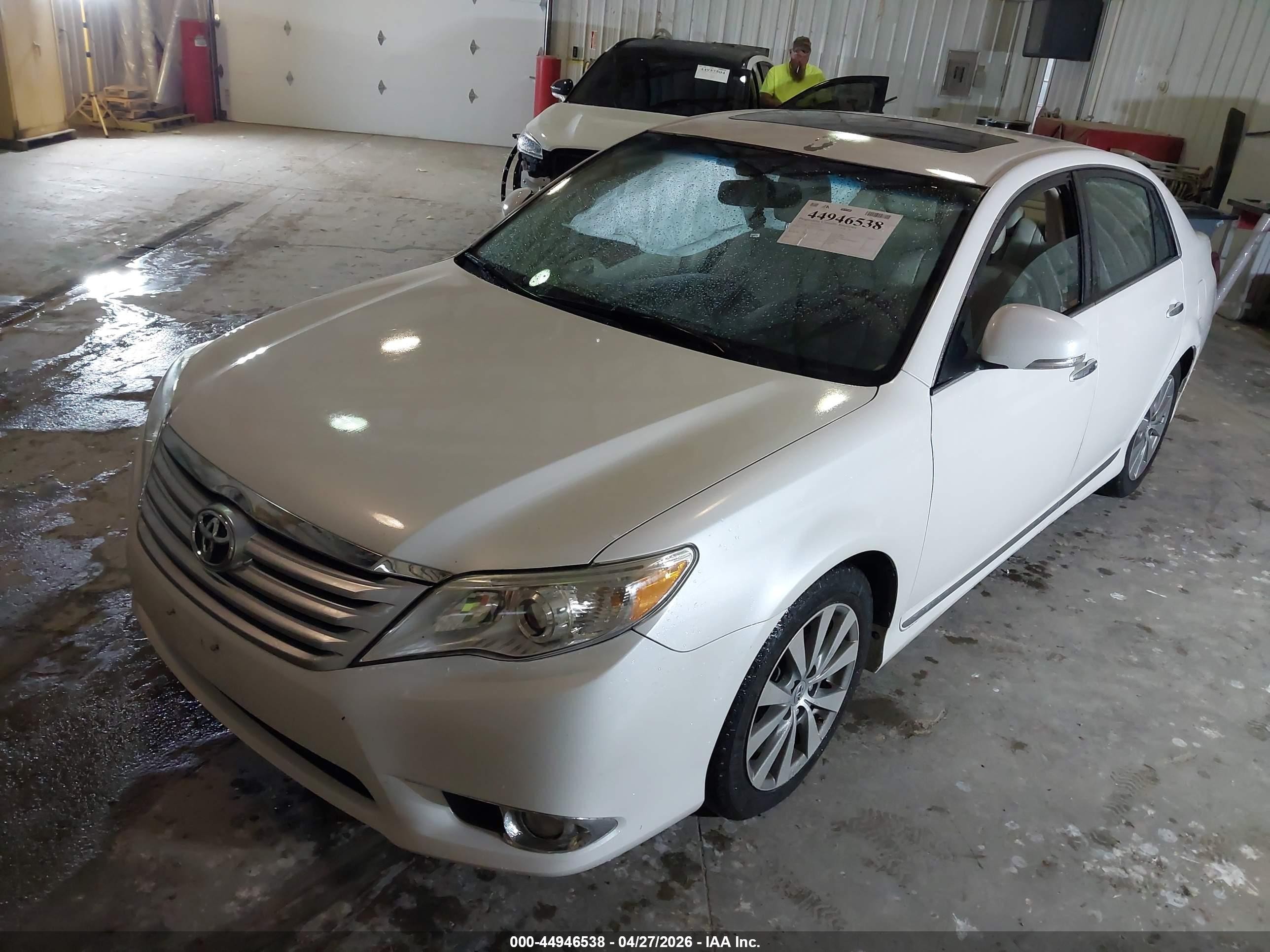 2011 Toyota Avalon Limited White vin: 4T1BK3DB3BU414347