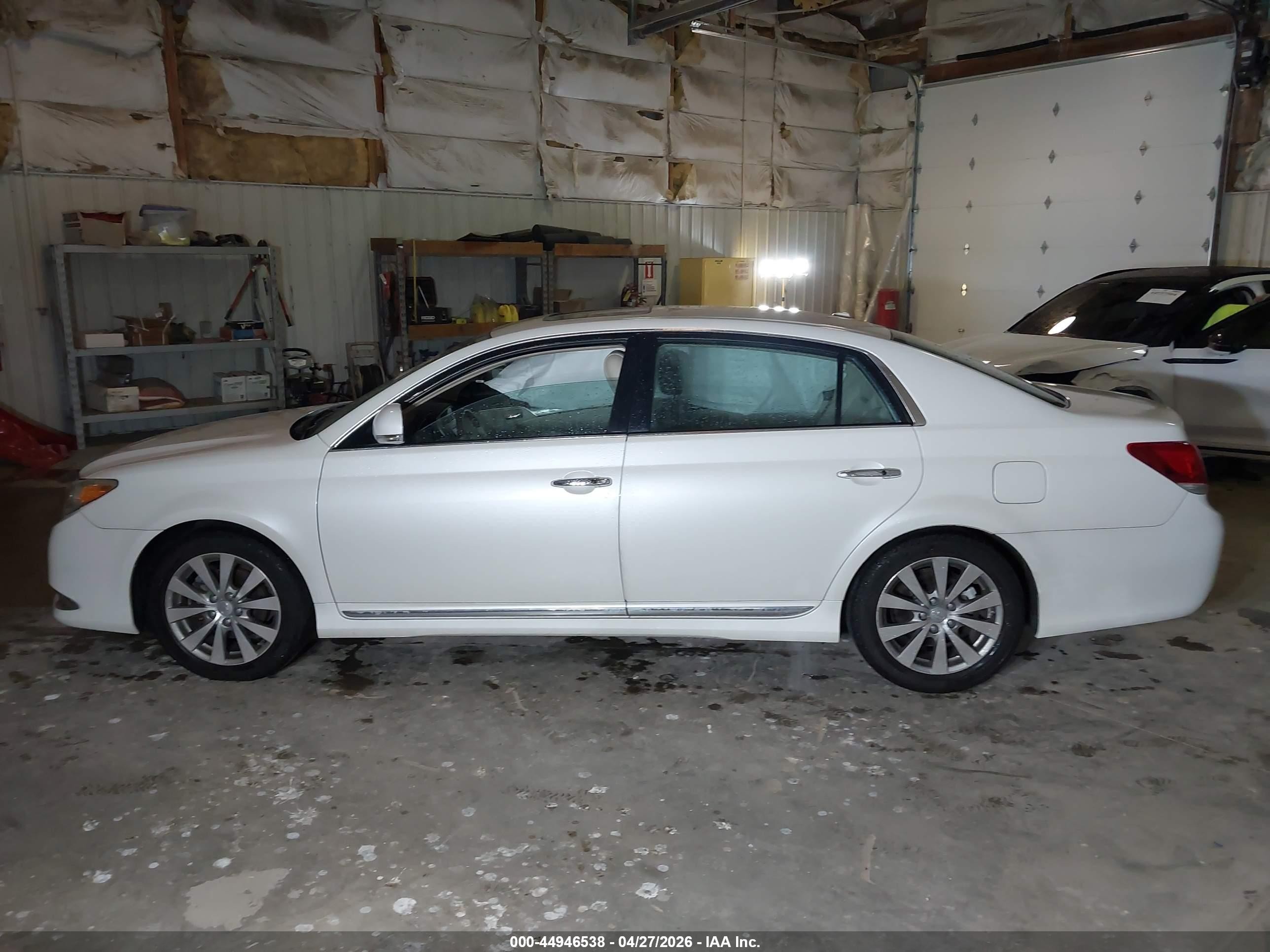 2011 Toyota Avalon Limited White vin: 4T1BK3DB3BU414347